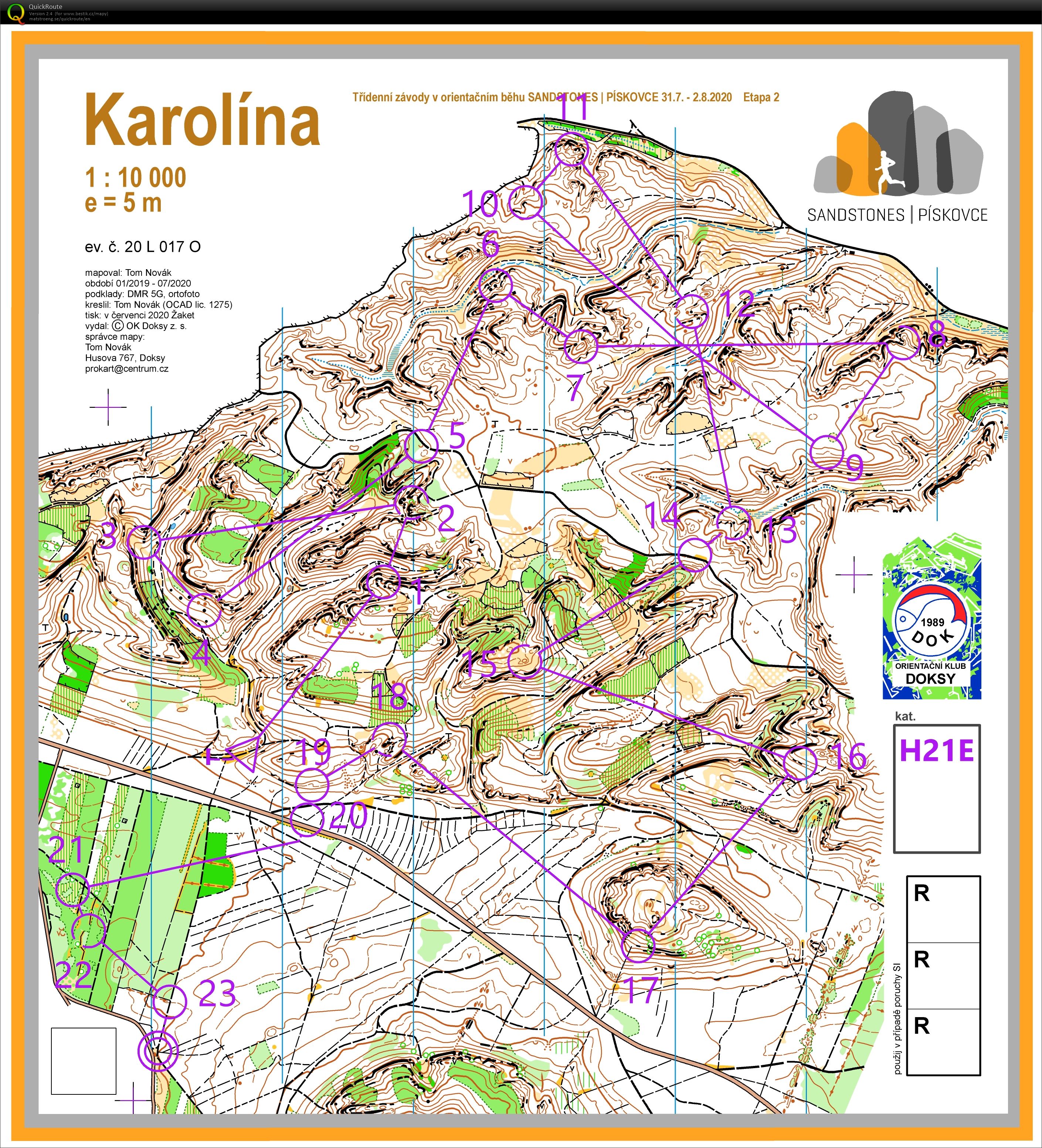 Pískovce E2 (01/08/2020)
