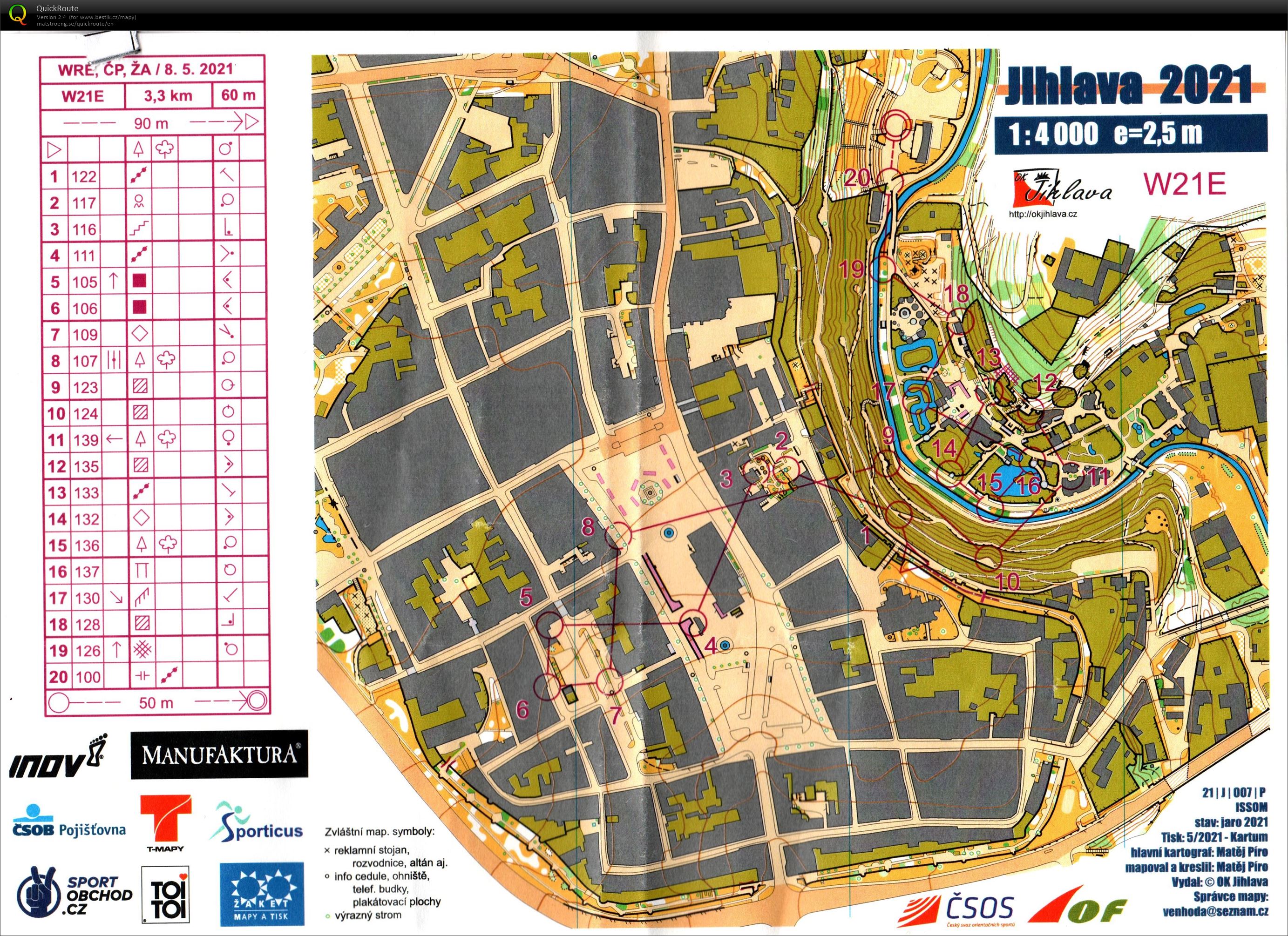 ČP sprint Jihlava (08/05/2021)