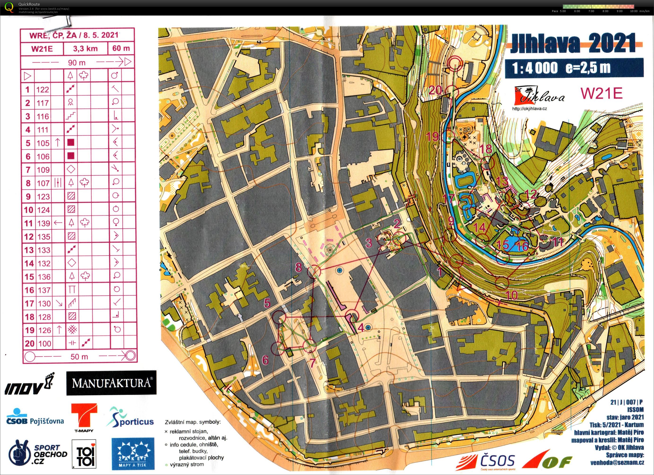 ČP sprint Jihlava (08/05/2021)