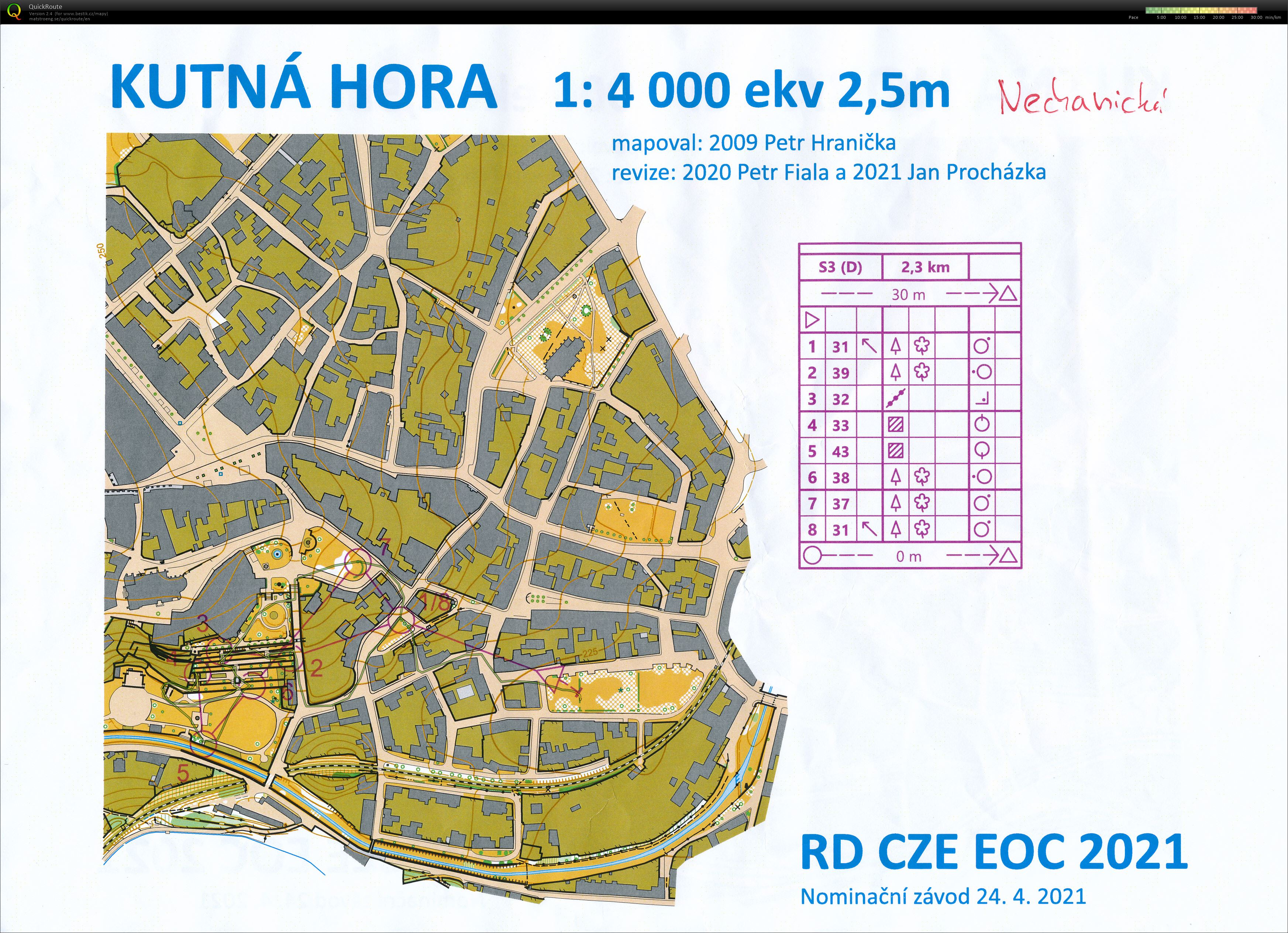 Kutná Hora NOM ME  knock-out sprint S/1 (24-04-2021)