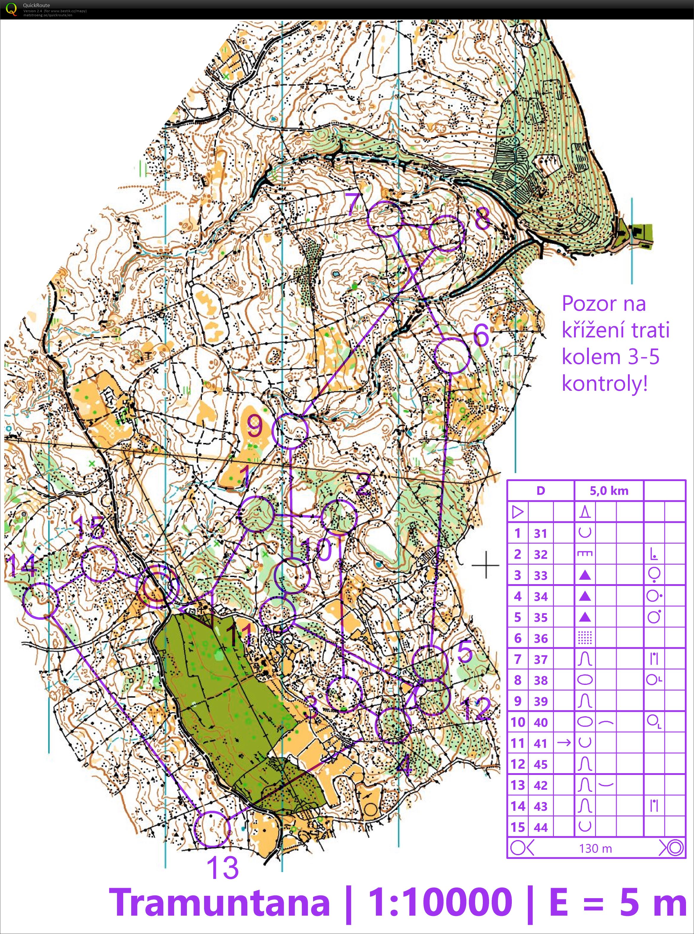 TBM Chorvatsko Tramuntana zkrácená (2021-02-20)