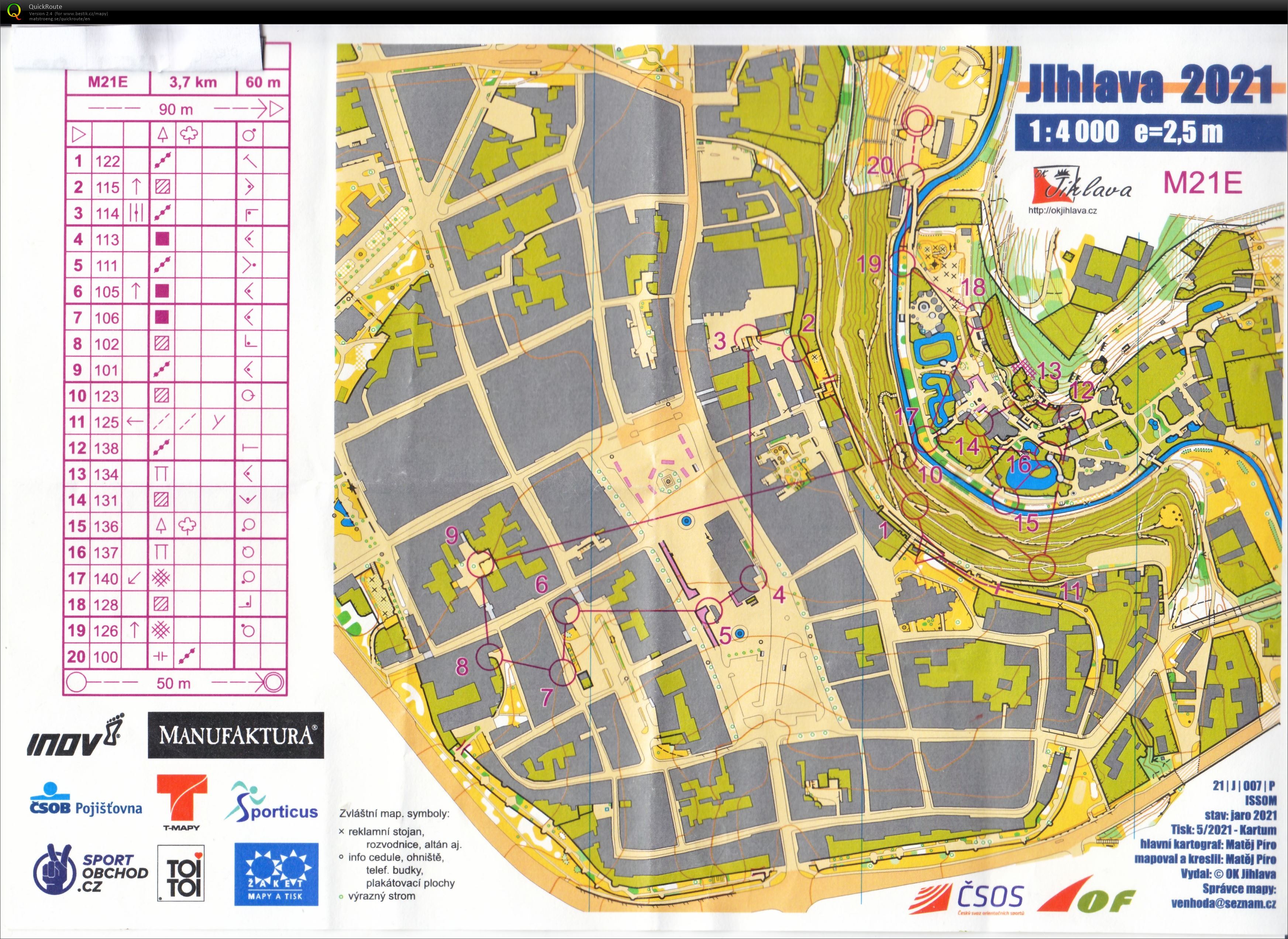 ČP sprint Jihlava (08.05.2021)