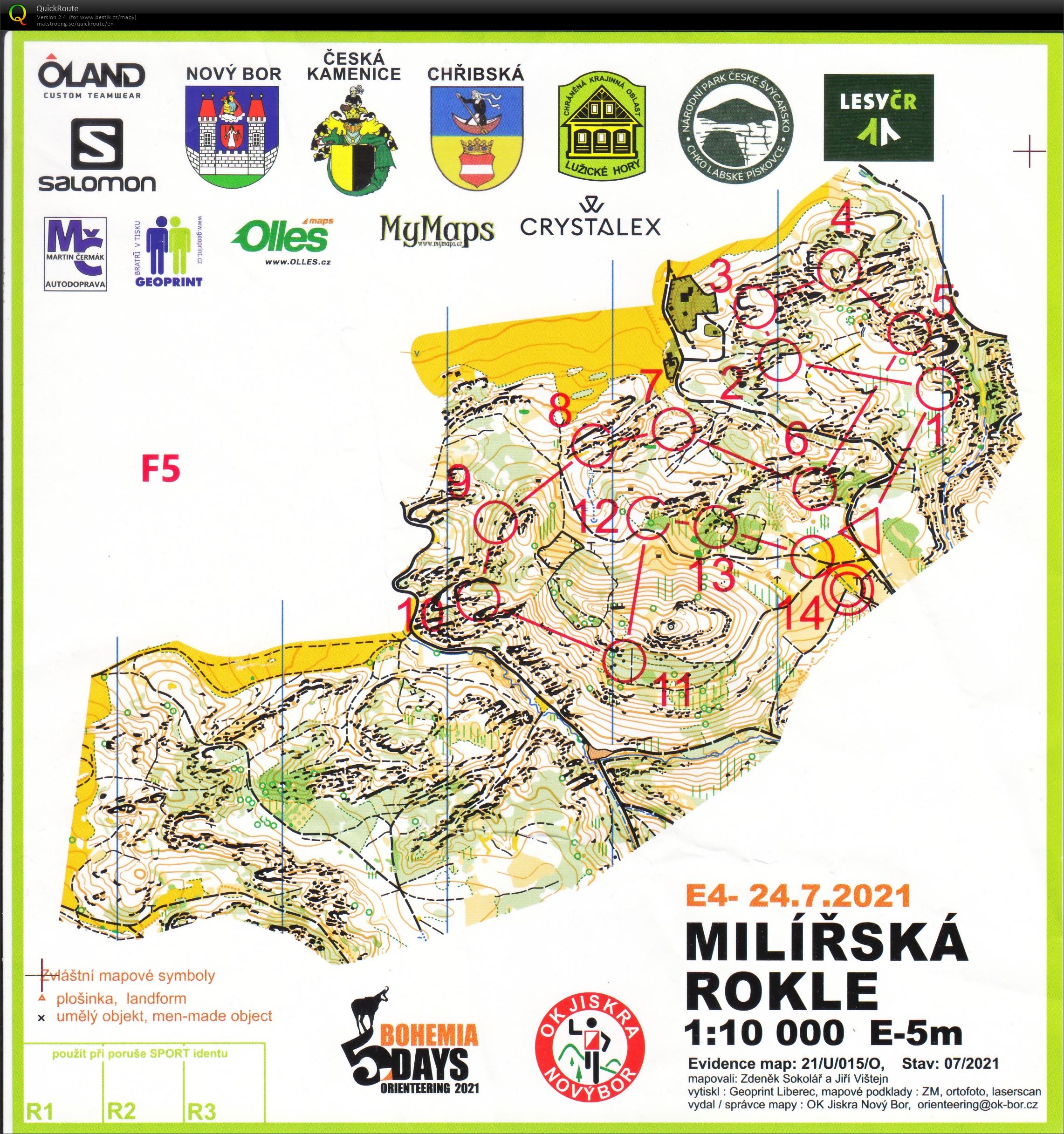 Bohemia E4 F5 (24/07/2021)