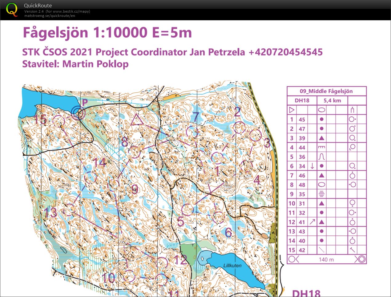 Middle Fagelsjön (12/08/2021)