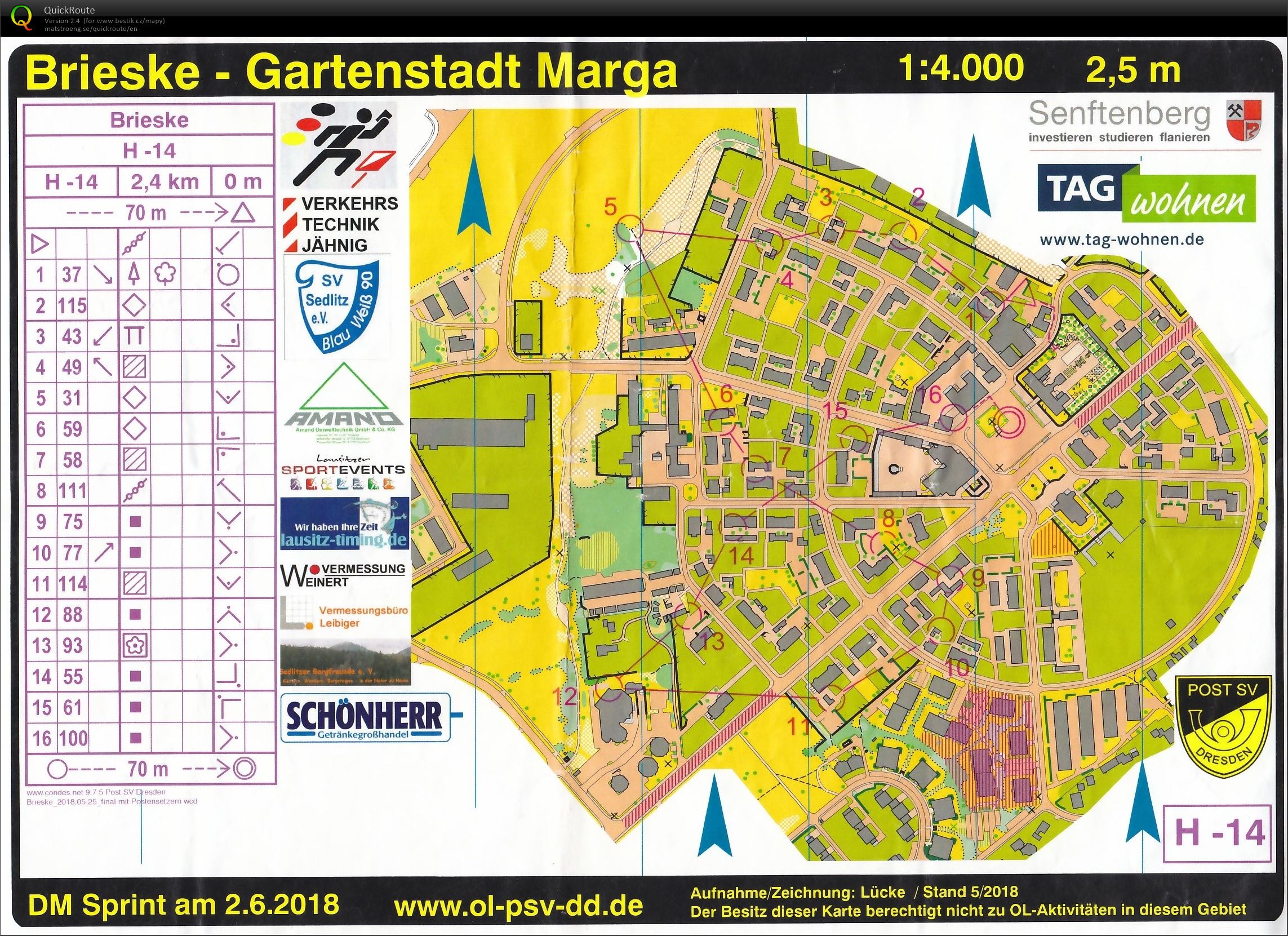 TBM Švédsko Brieske sprint (03.08.2021)