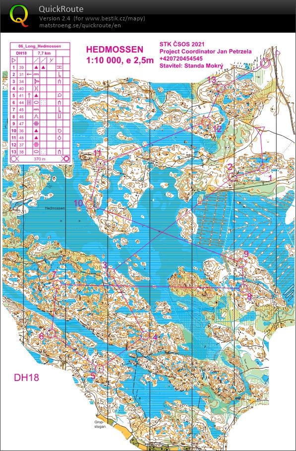 TBM Švédsko Hedmossen long (07.08.2021)
