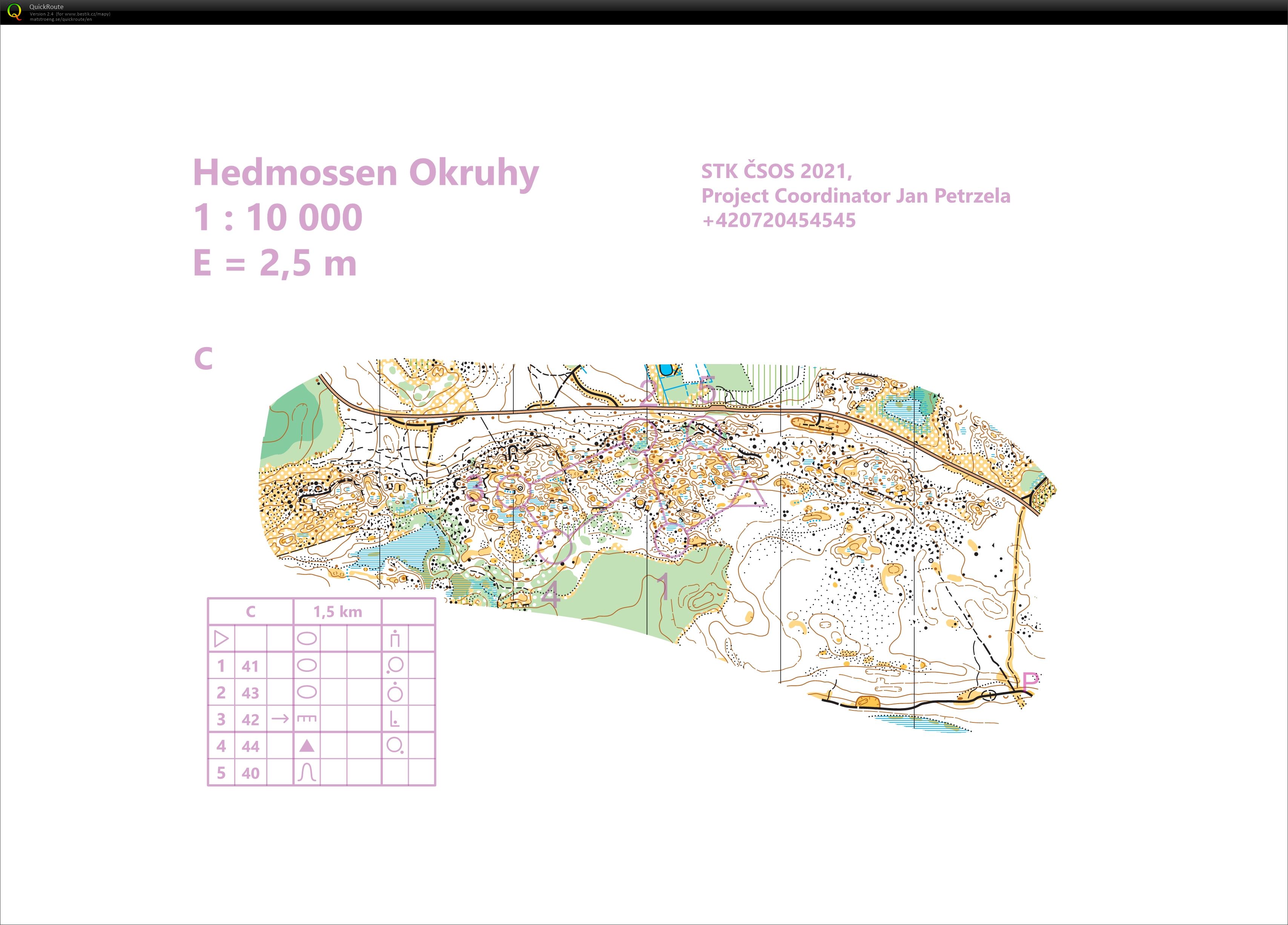 TBM Švédsko Hedmossen okruh C (2021-08-08)
