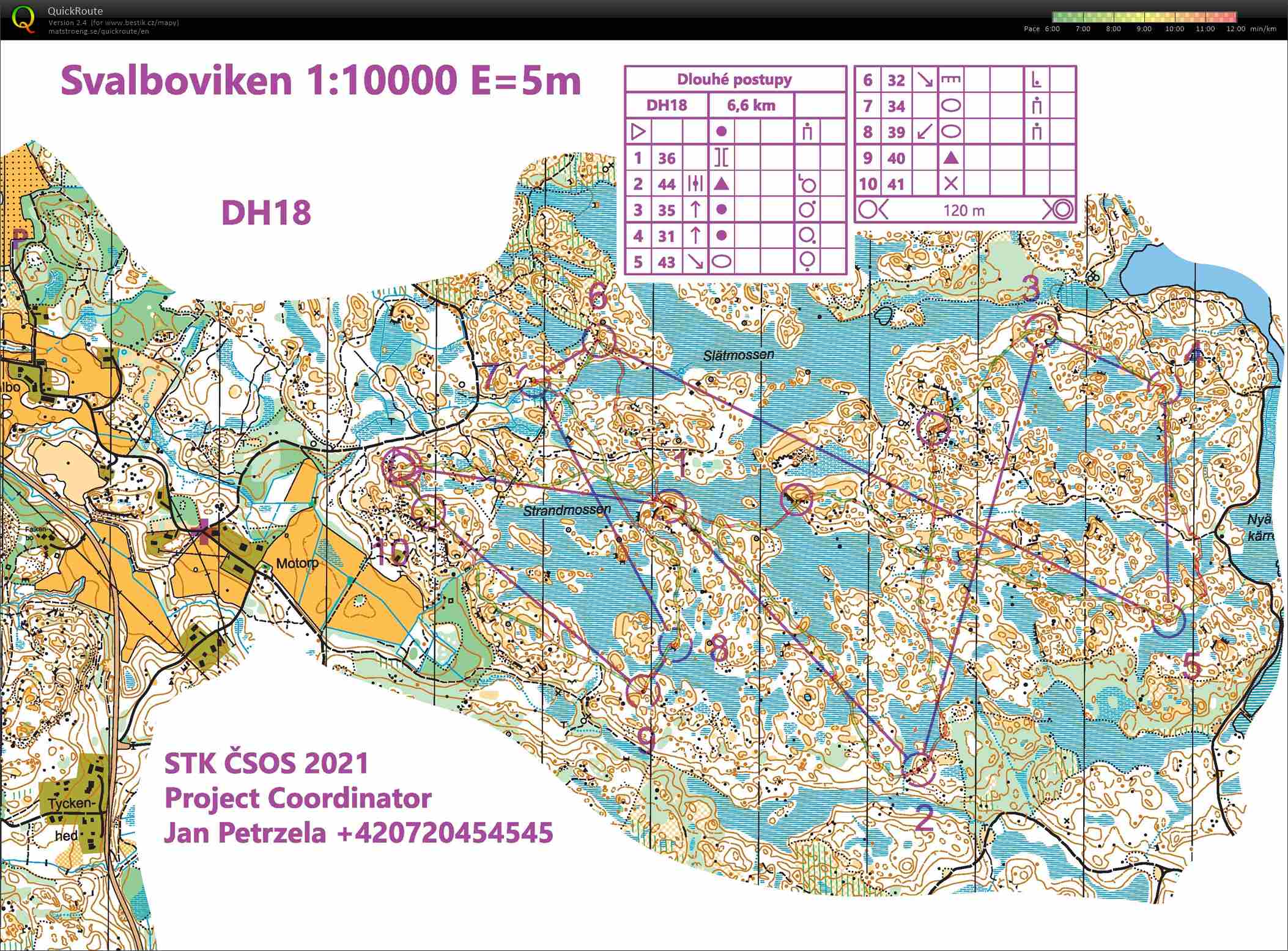 TC Švédsko - long Svalboviken (09/08/2021)