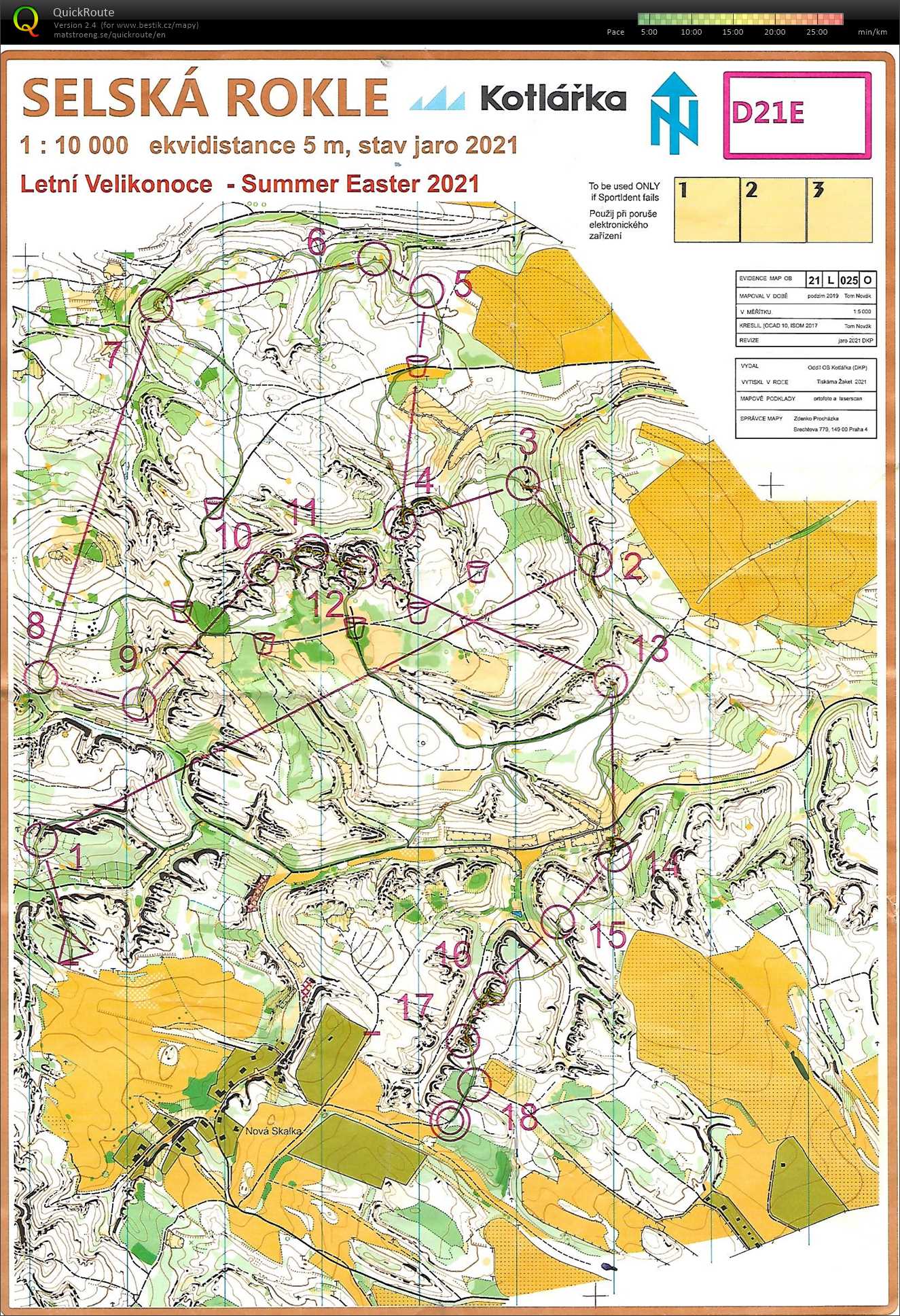 Letní Velikonoce E1 (2021-07-30)