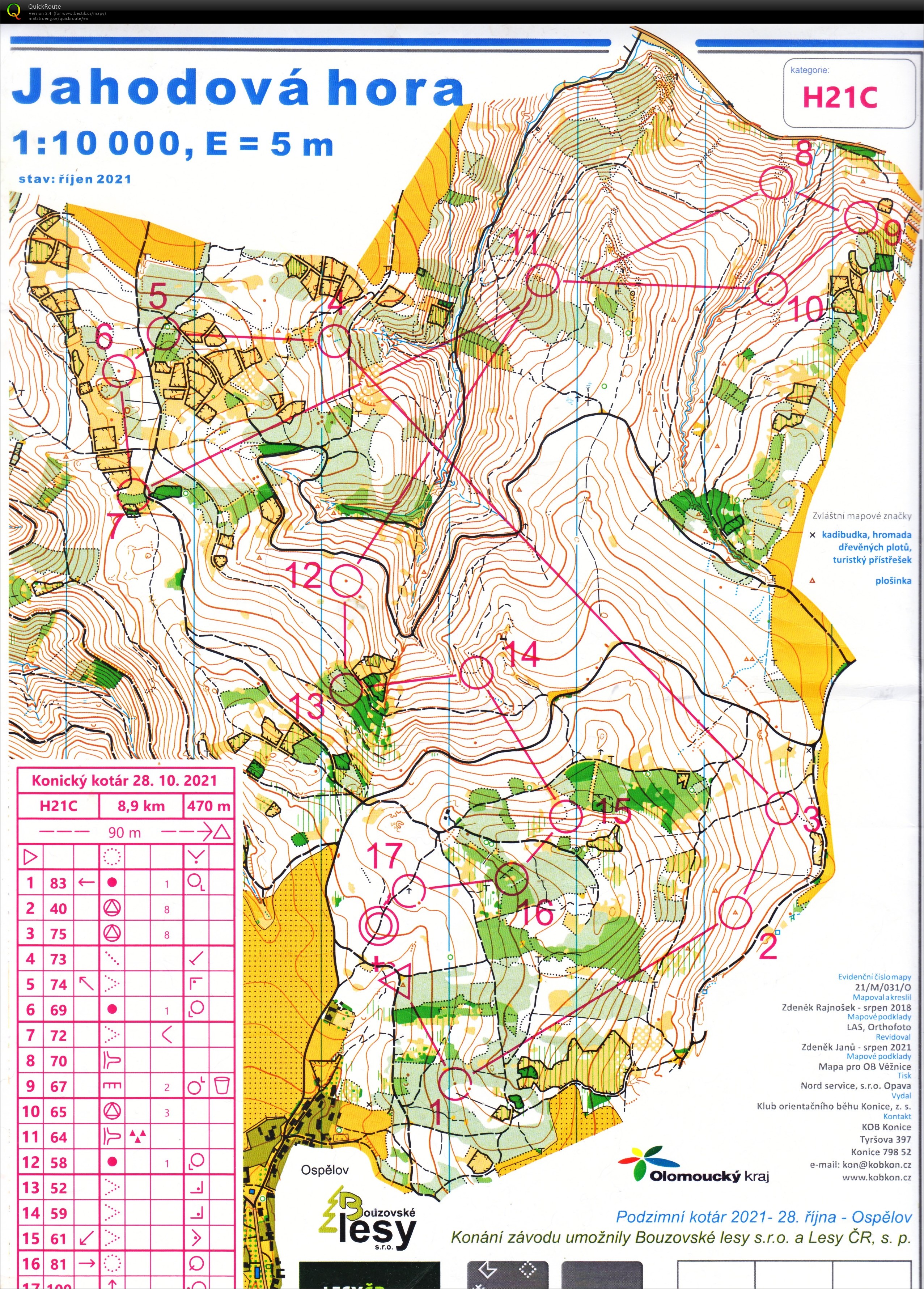 OŽ Ospělov H21C (28/10/2021)