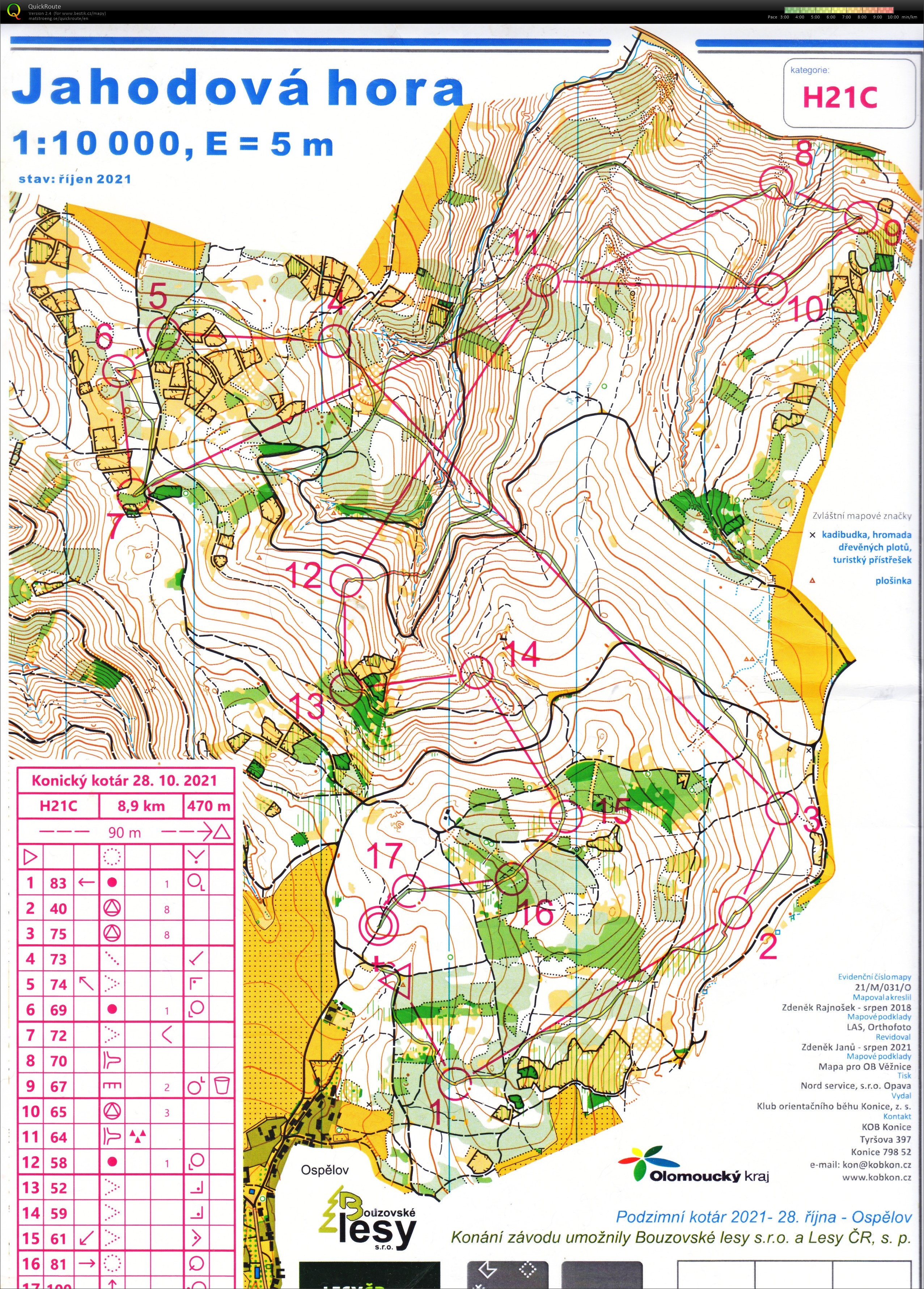 OŽ Ospělov H21C (28/10/2021)