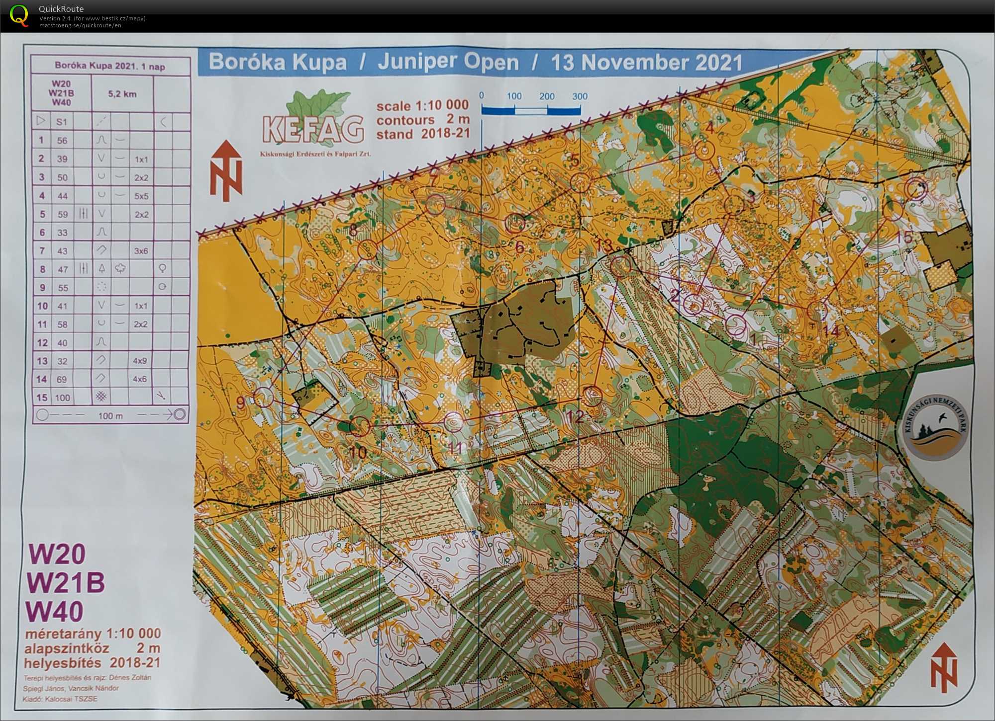 Juniper Open E1 (13/11/2021)