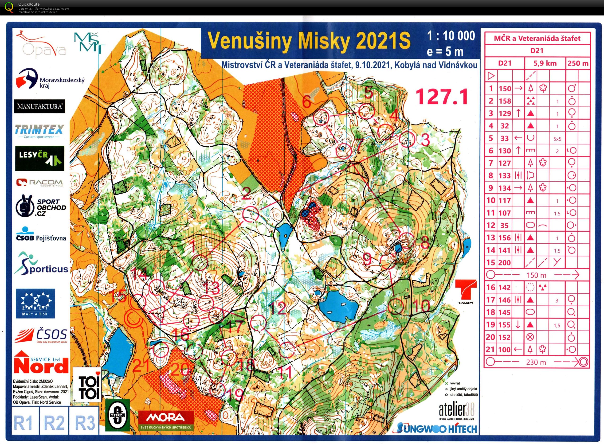 MČR štefet Vidnava (09/10/2021)