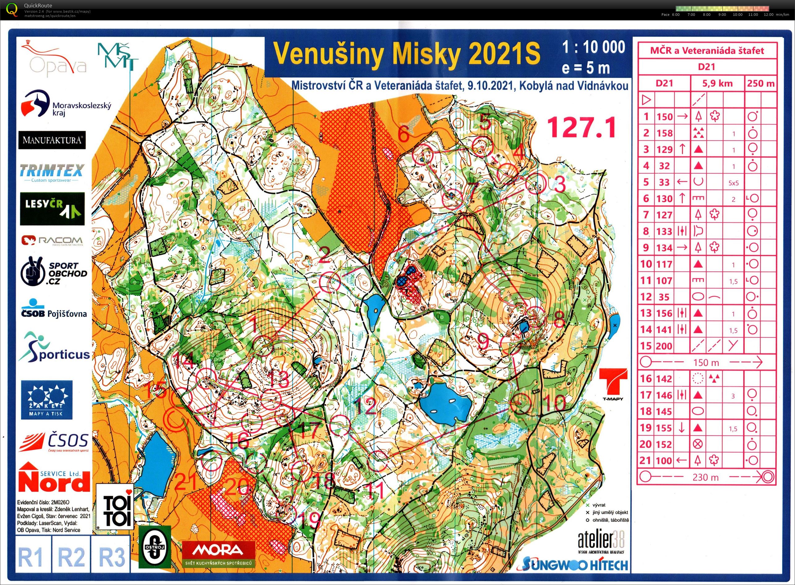 MČR štefet Vidnava (09/10/2021)