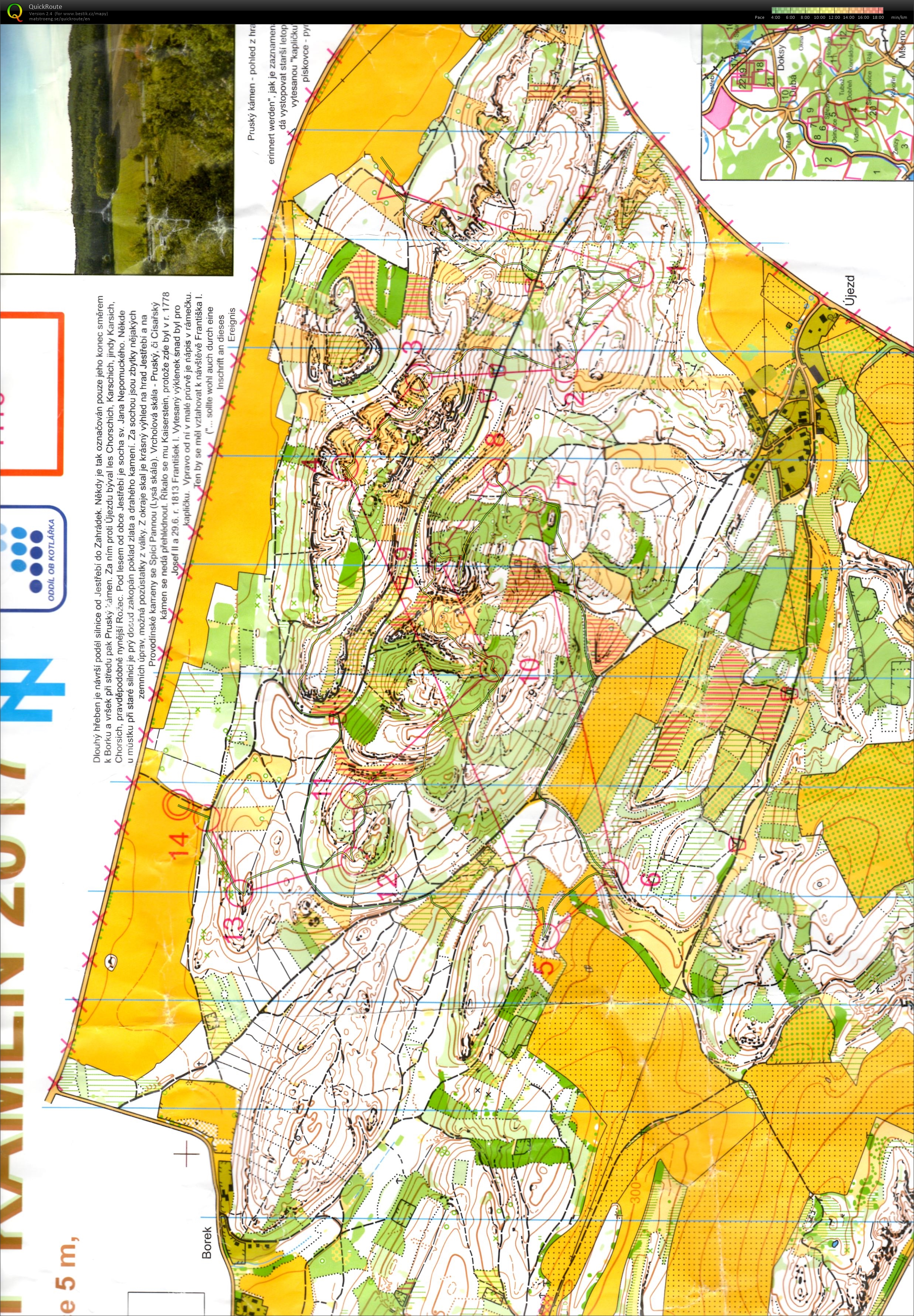 Velikonoce ve skalách E2 (15/04/2017)