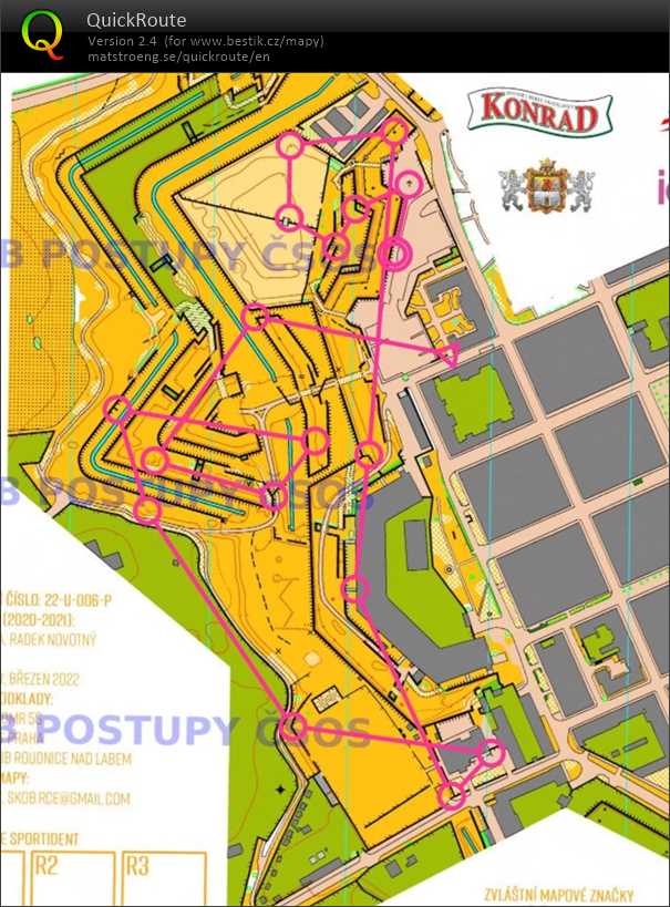 CZECH O-FEST #E1 Terezín (26.03.2022)