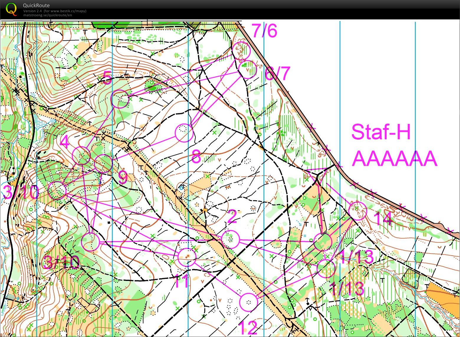 První úsek štafet (05/04/2017)