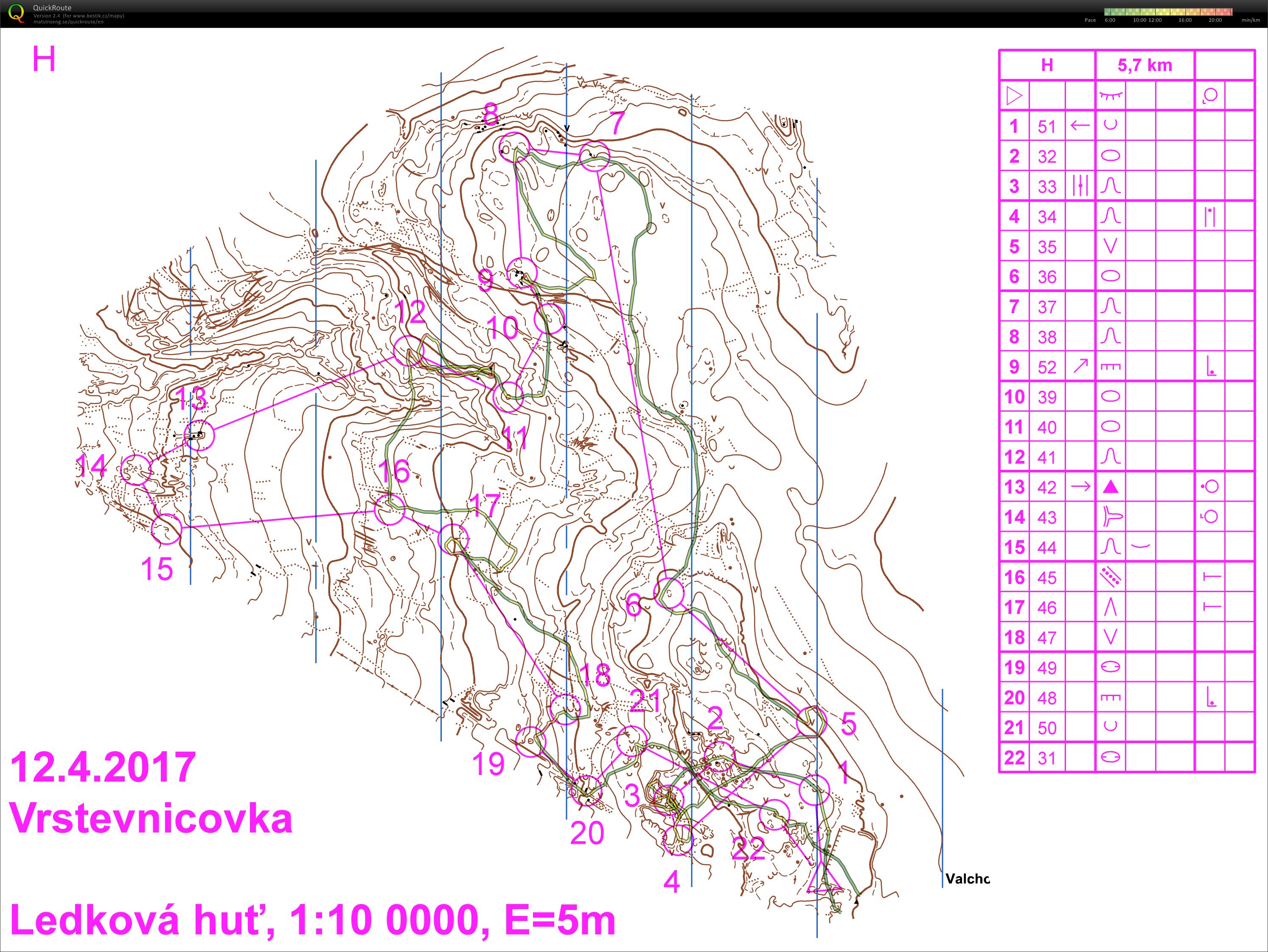 Vrstevnicovka (12/04/2017)