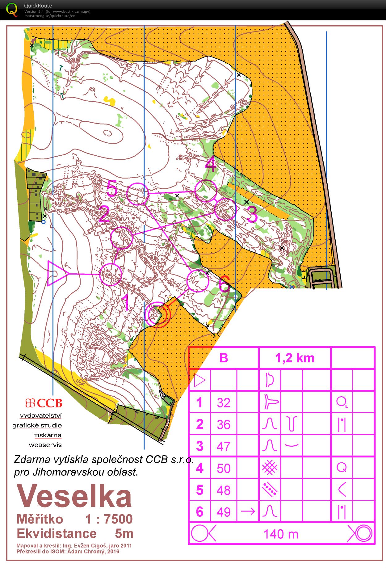 Veselka "Okruhy" B (19/04/2017)