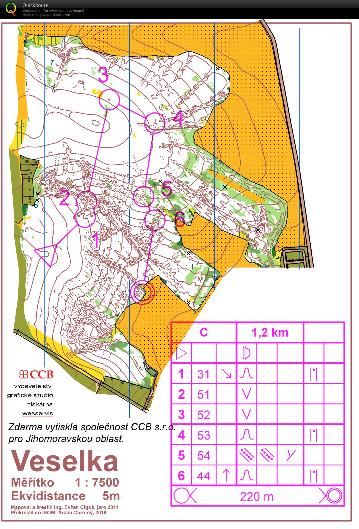 Veselka "Okruhy" C (19/04/2017)