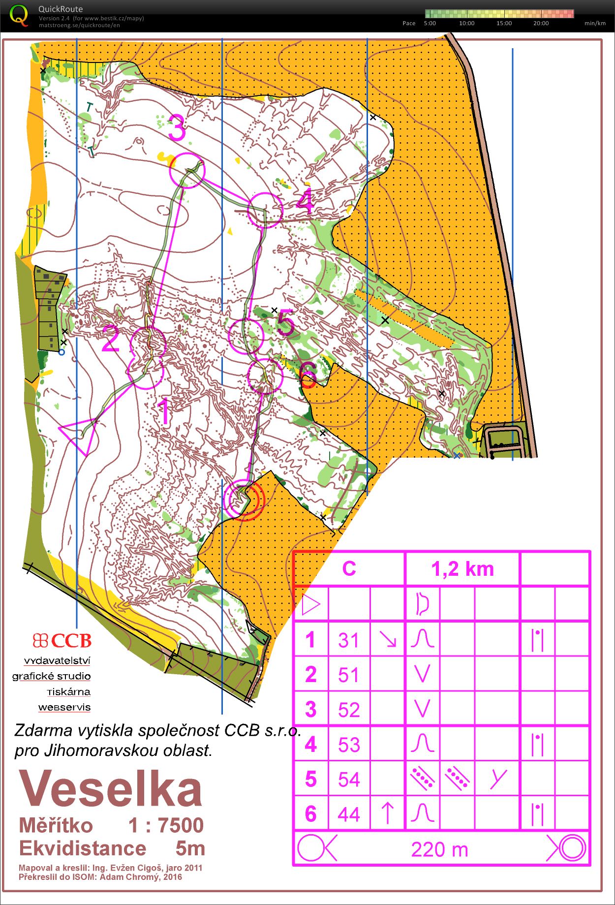 Veselka "Okruhy" C (19/04/2017)