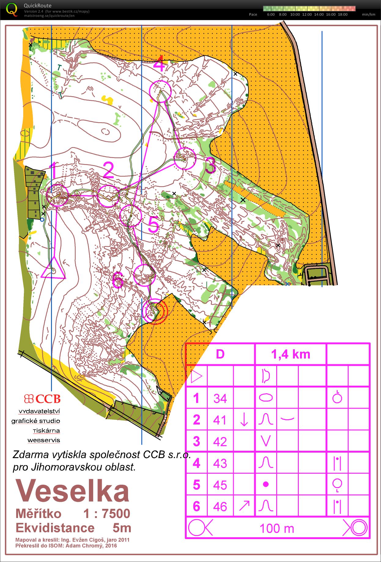 Veselka "Okruhy" D (19/04/2017)