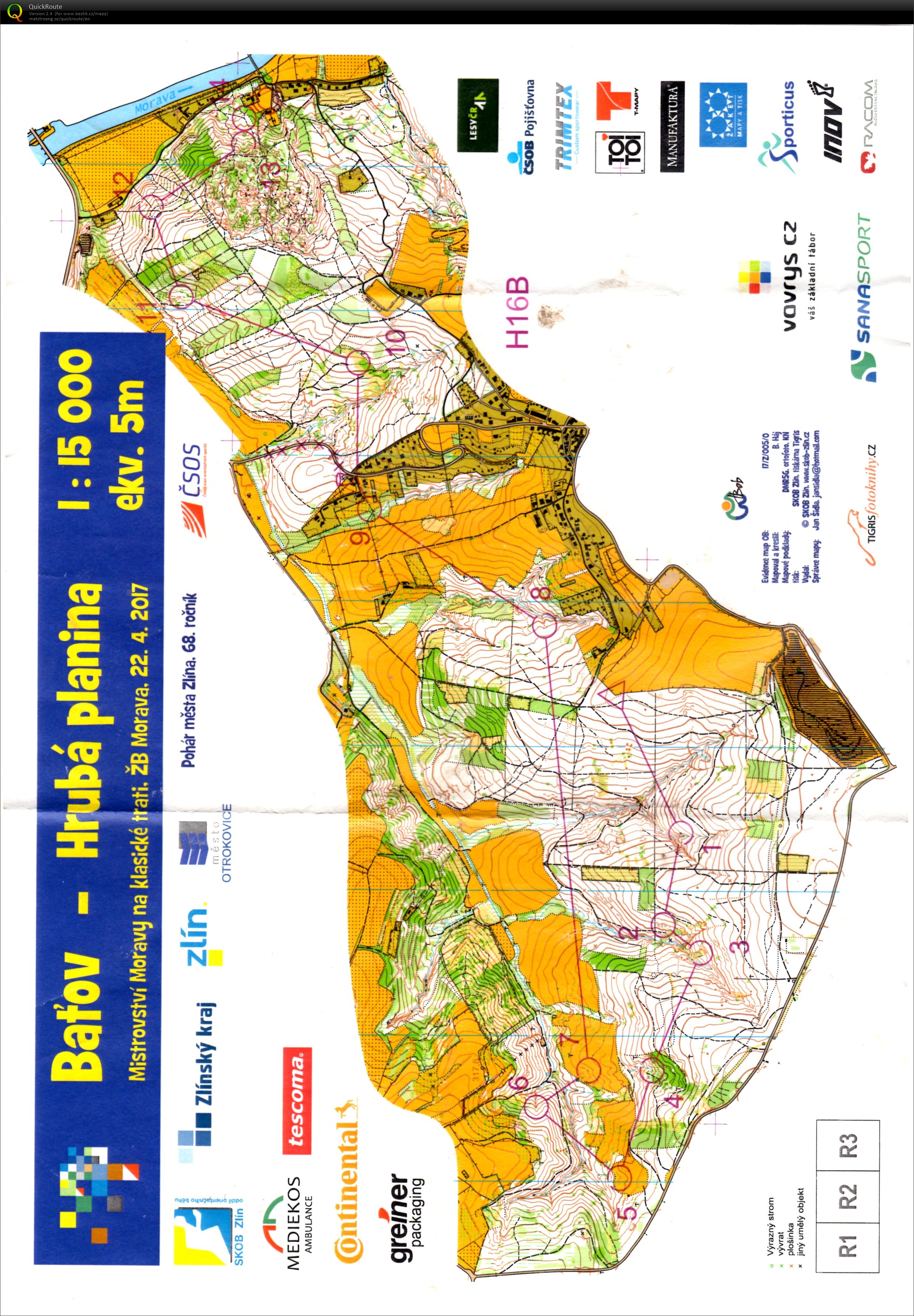 Mistroství Moravy (22/04/2017)