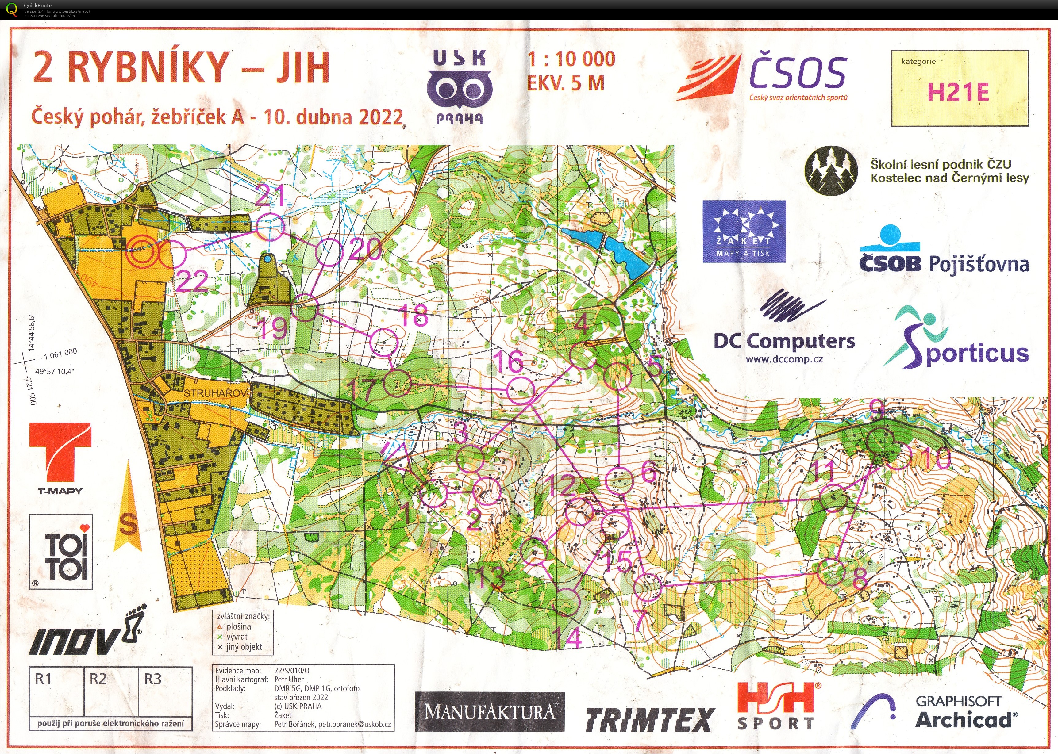 ČP middle Struhařov H21E (10/04/2022)