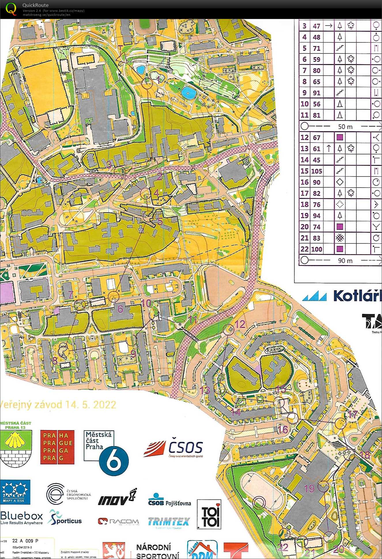 Veřejný závod (14/05/2022)