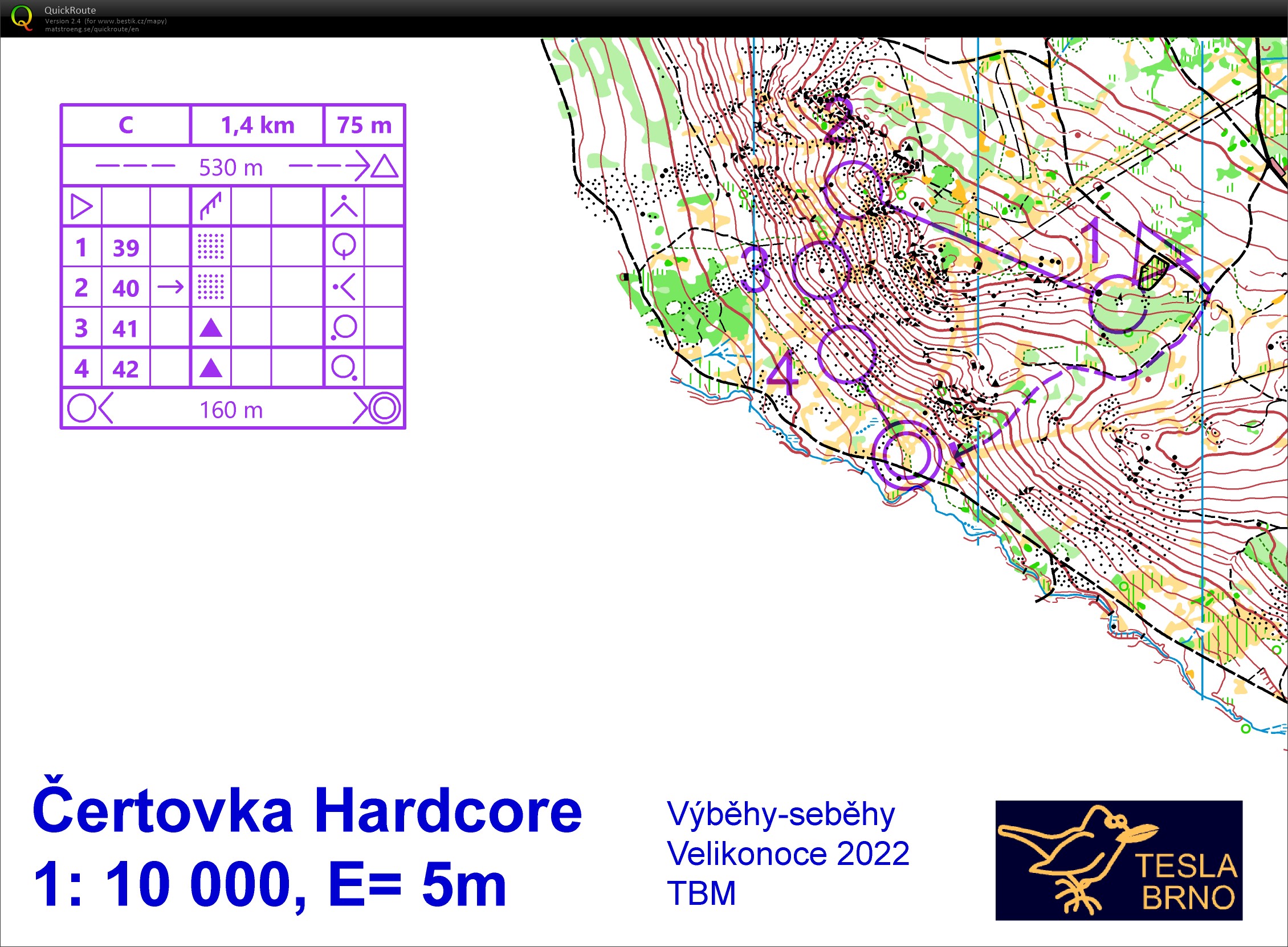 TC Velikonoce výbehy - seběhy (2022-04-15)