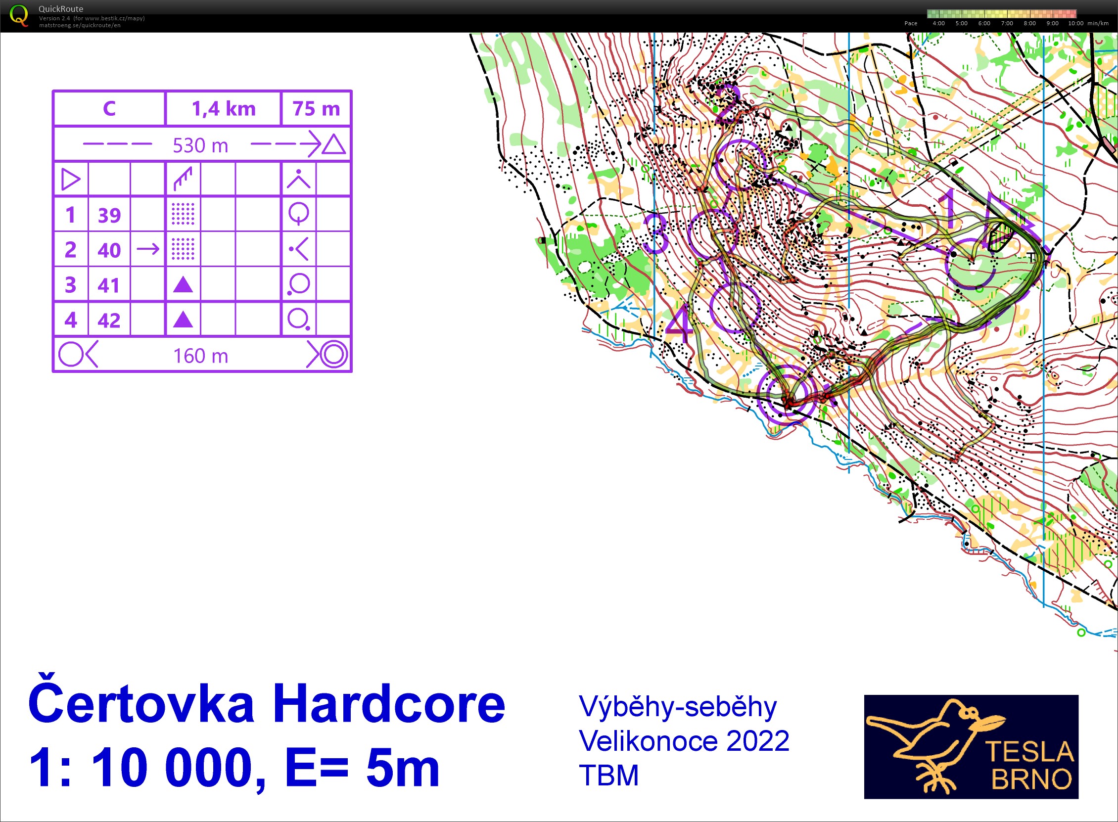 TC Velikonoce výbehy - seběhy (2022-04-15)