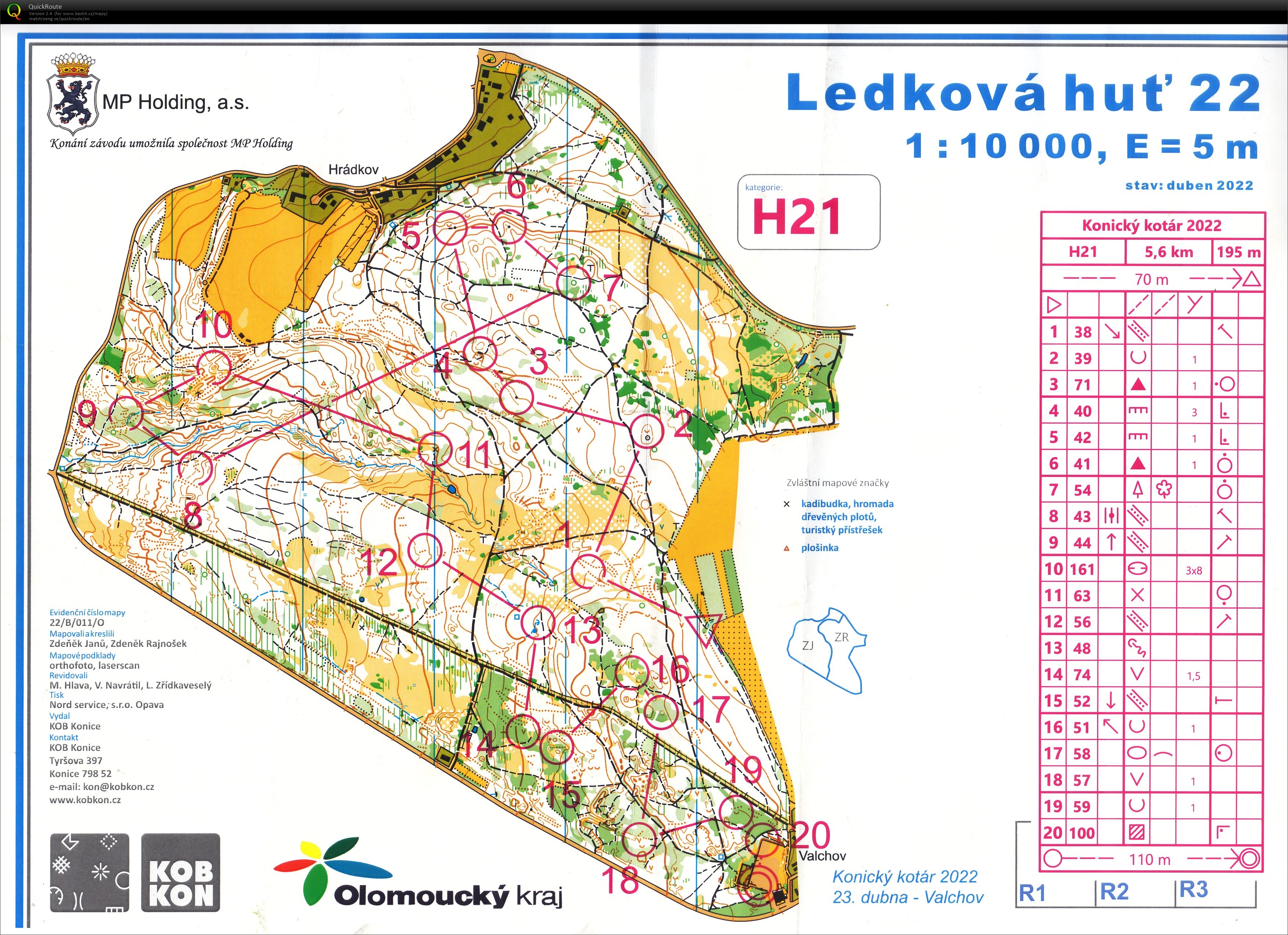 OŽ Valchov H21 (23/04/2022)