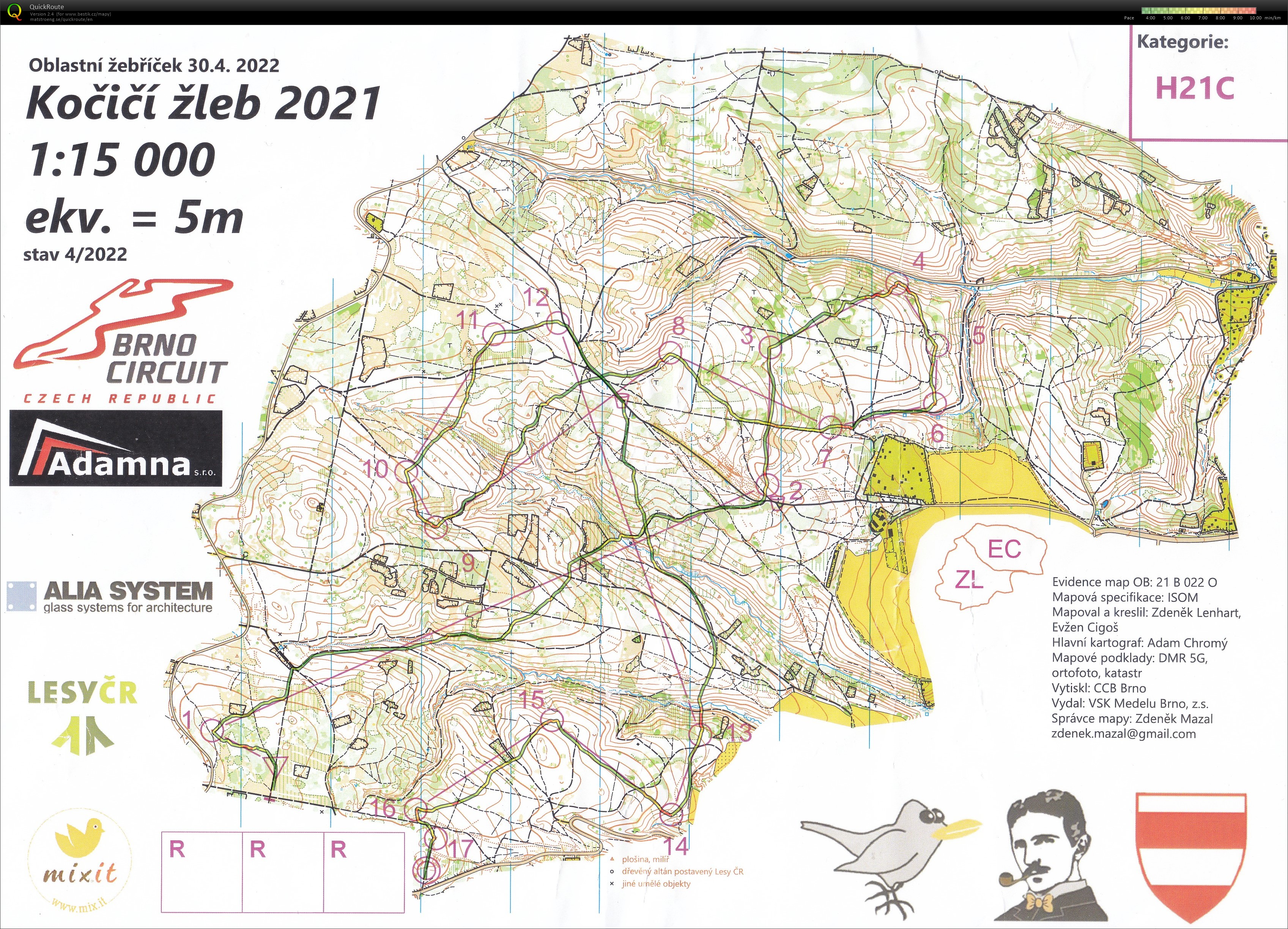 OŽ long Velká cena H21C (30/04/2022)