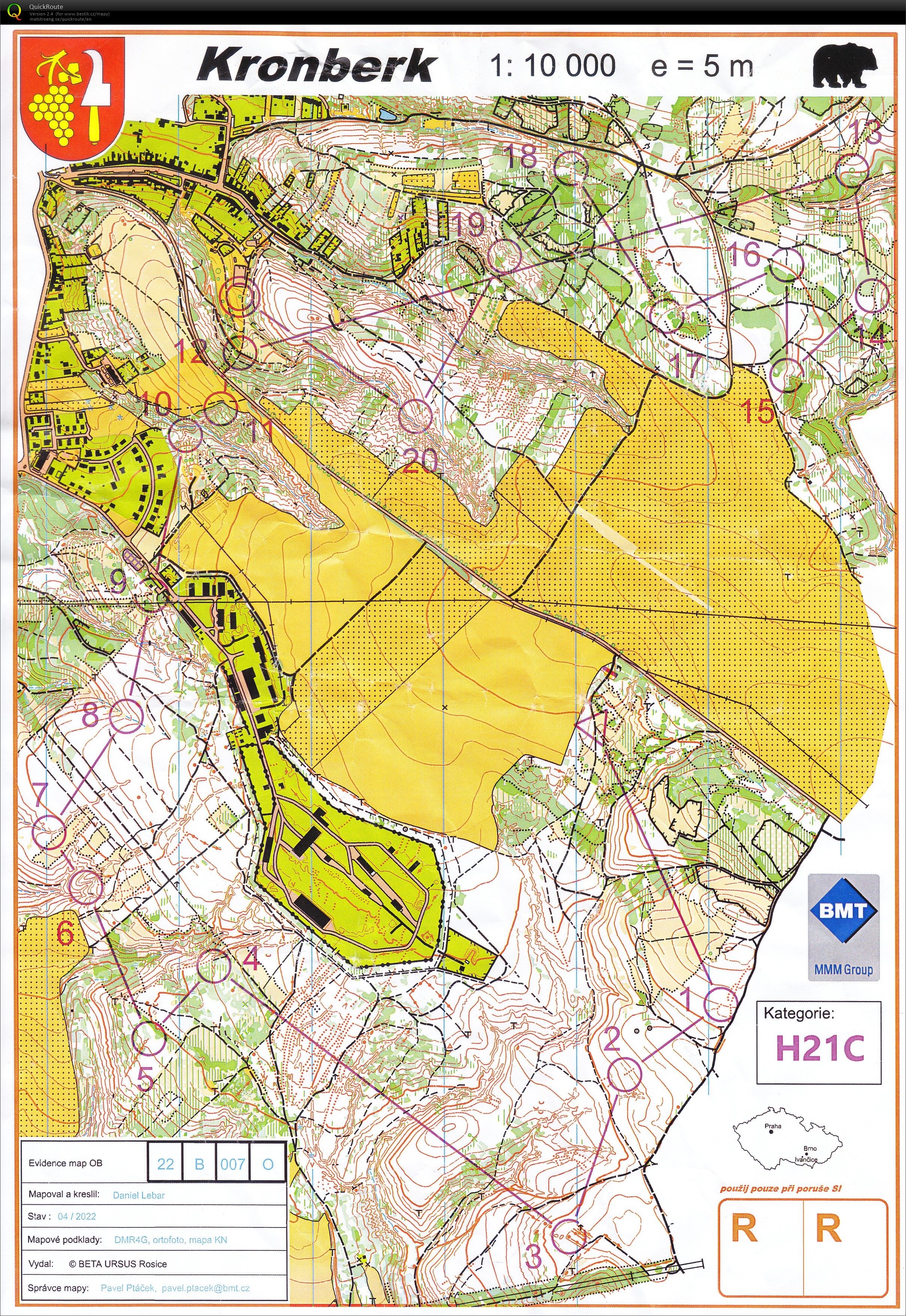OŽ long Neslovice H21C (14/05/2022)