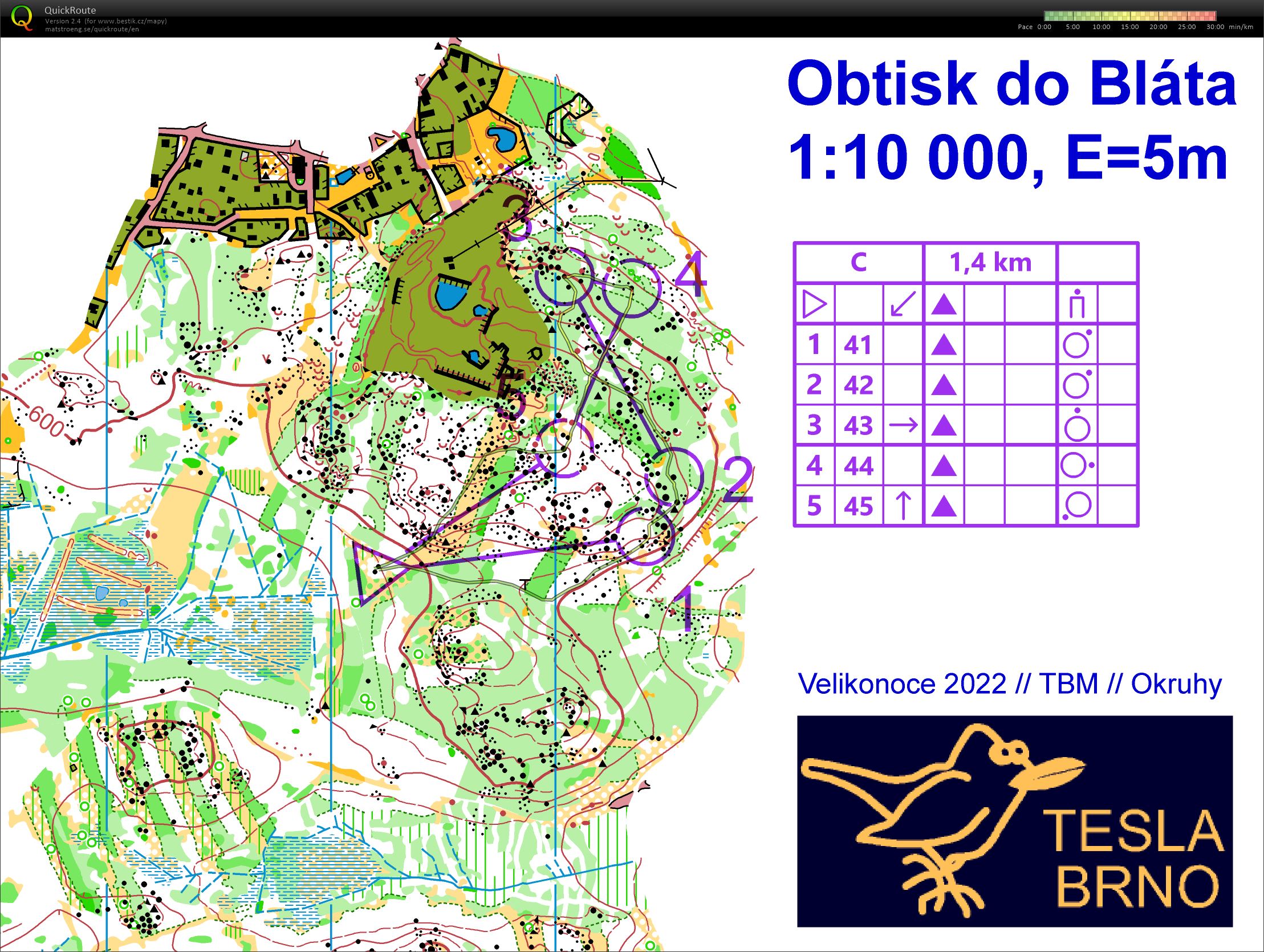 TBM Velikonoce Lubenec - okruhy C (16.04.2022)