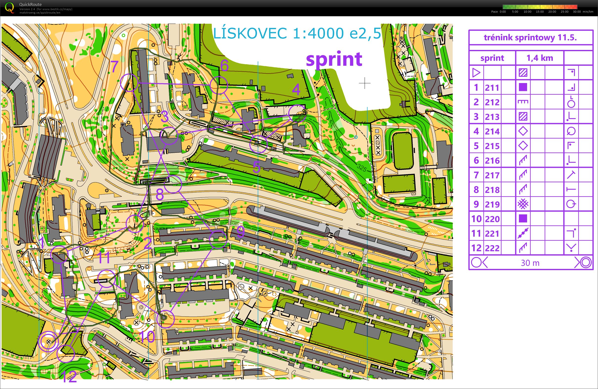 TBM sprint Nový Lískovec sprint (2022-05-11)