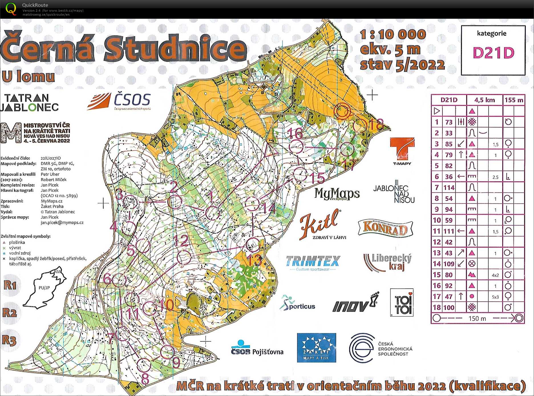 MČR Middle - kvalifikace  (04/06/2022)