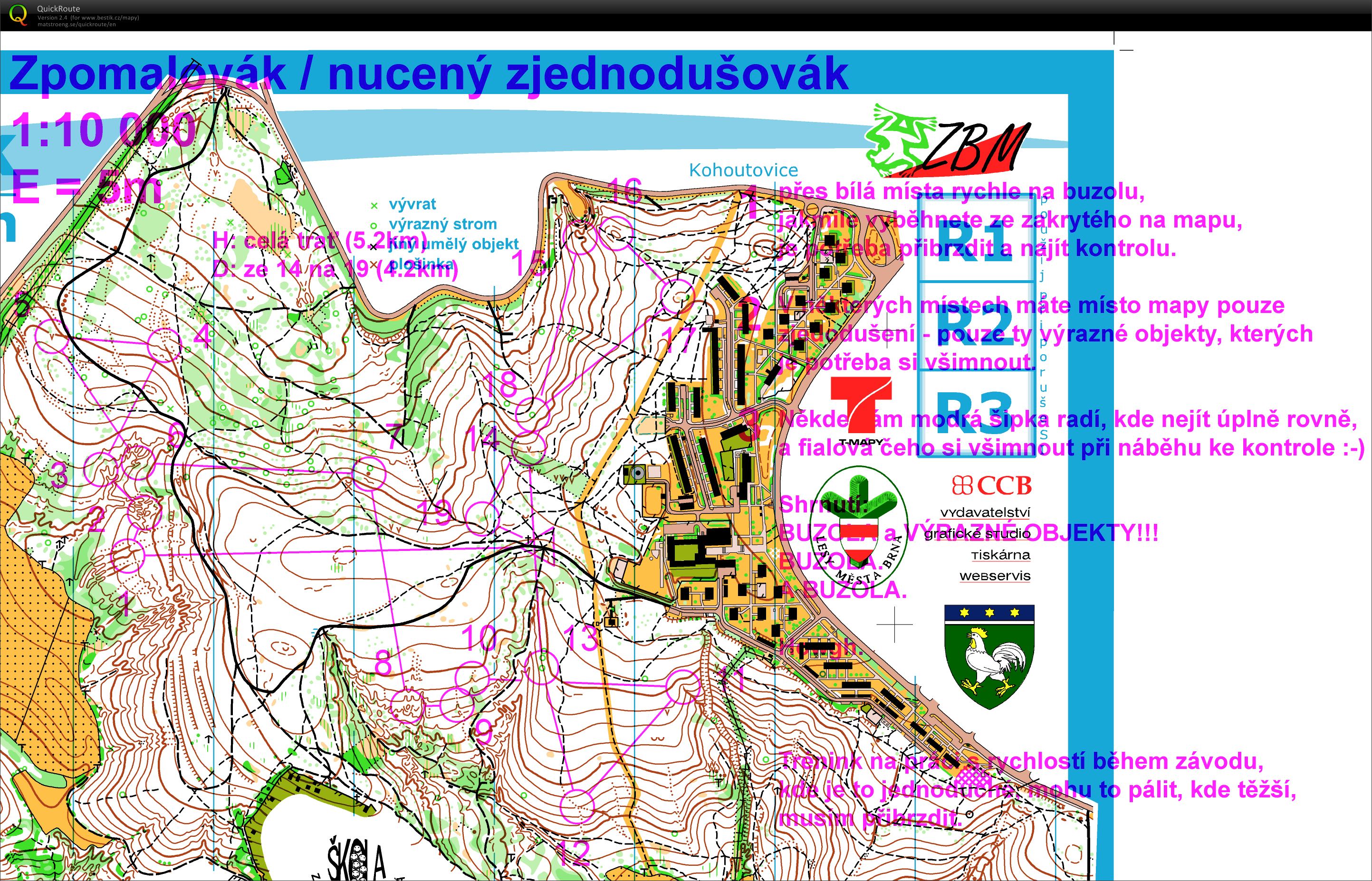 Nucený zpomalovák kohoutovice (26/04/2017)