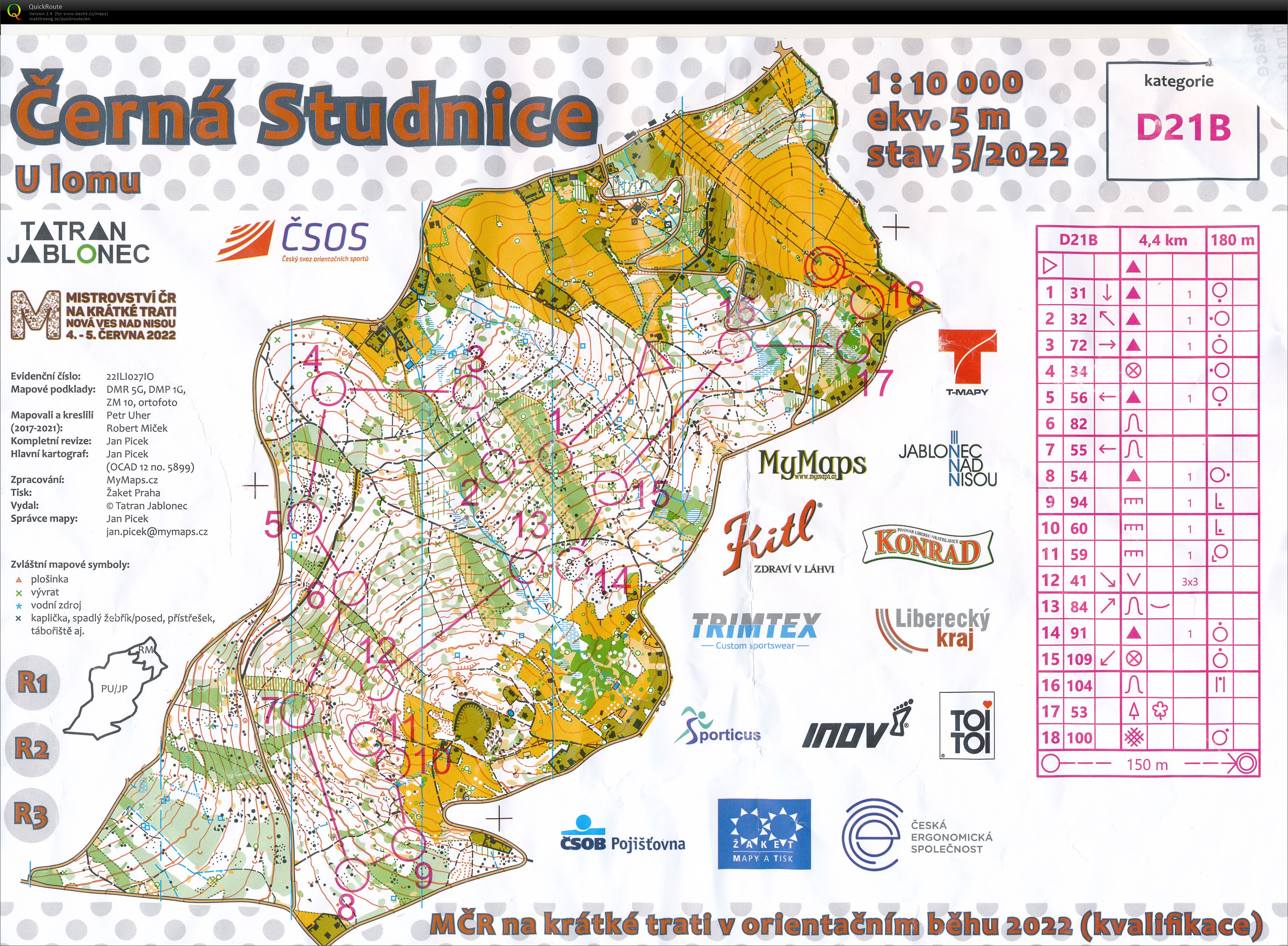 MČR middle Smržovka kvalifikace B (04.06.2022)