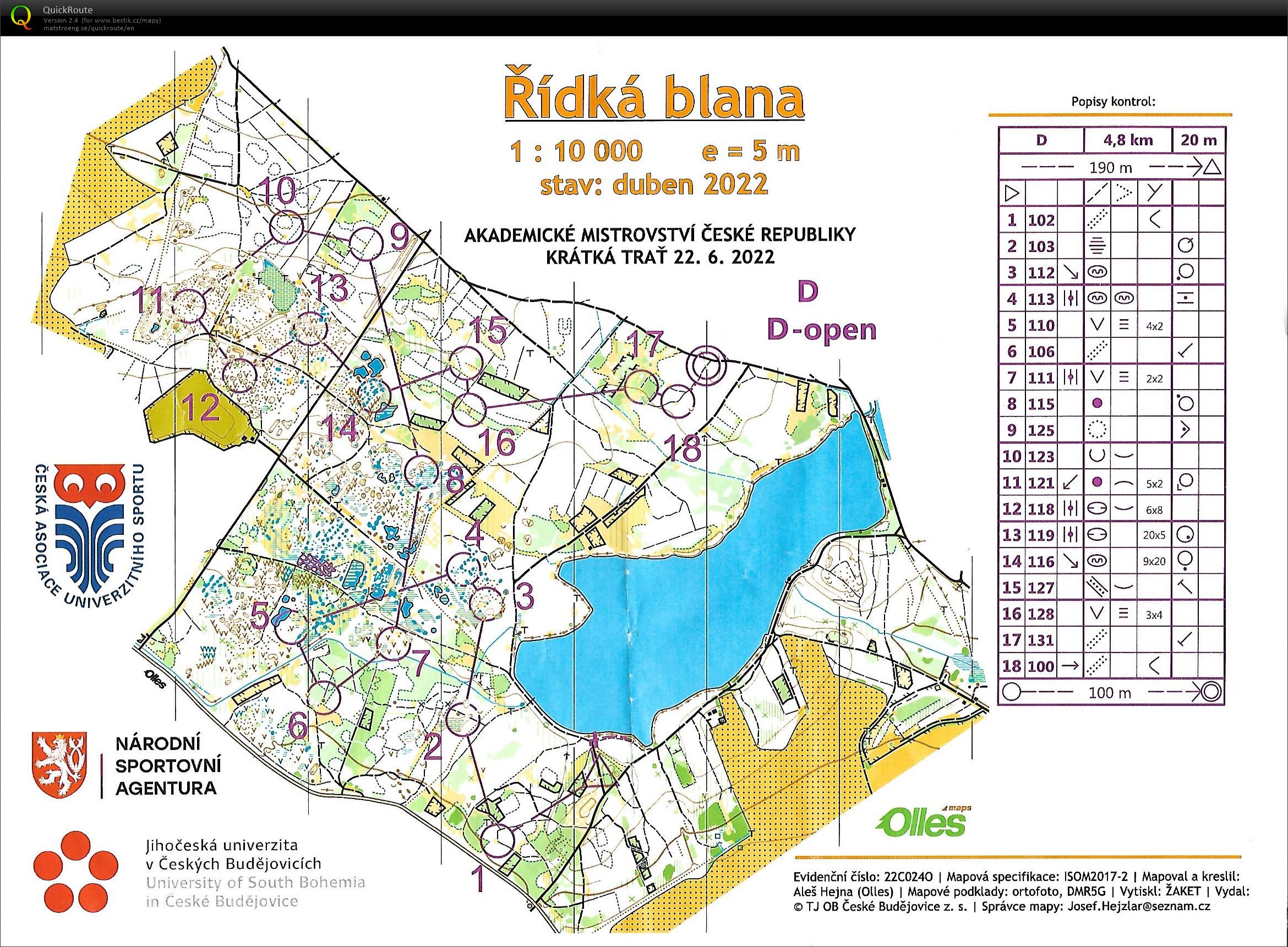 AMČR Krátká trať (22/06/2022)