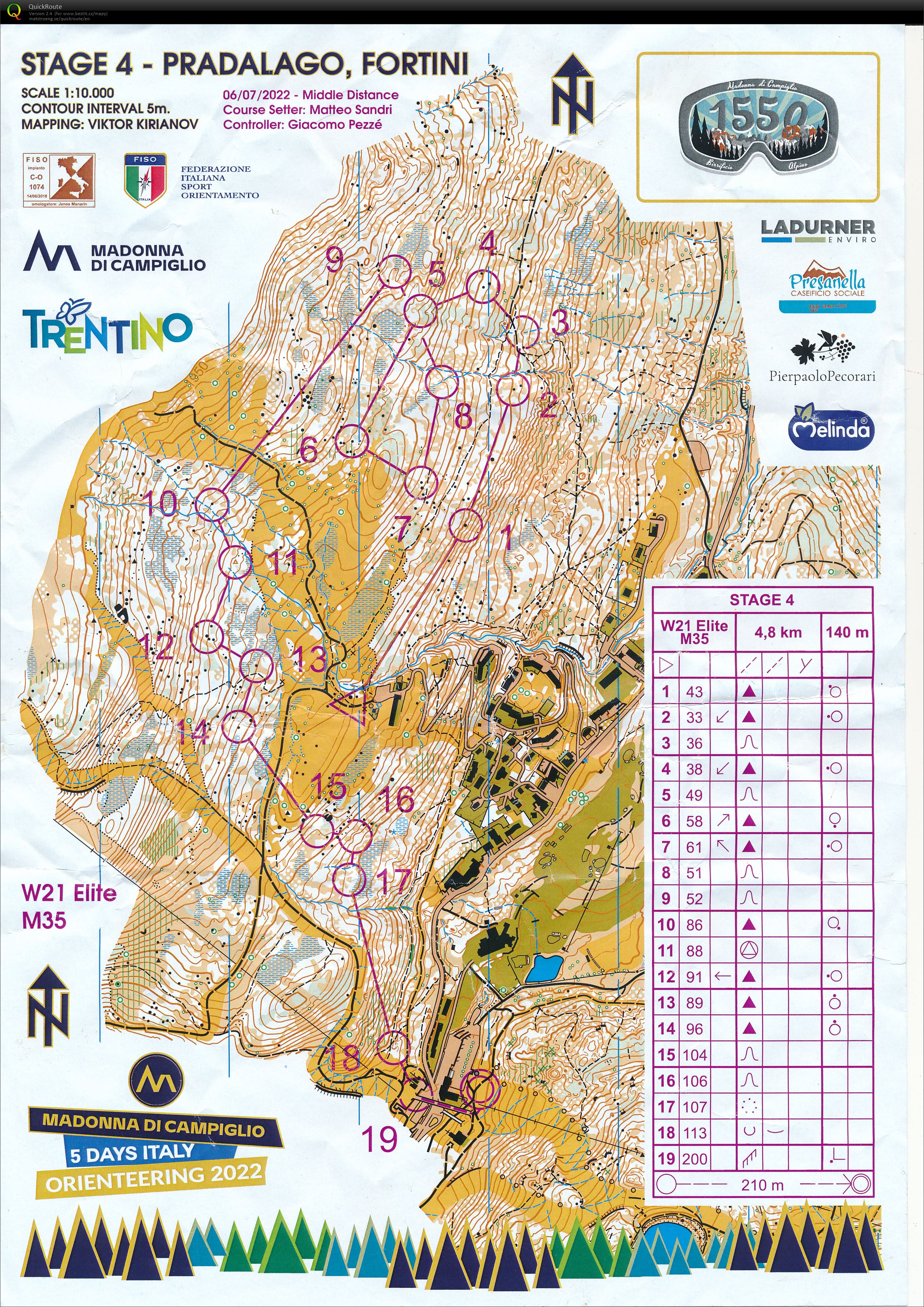 Dolomity 5-ODays E4 middle (05-07-2022)