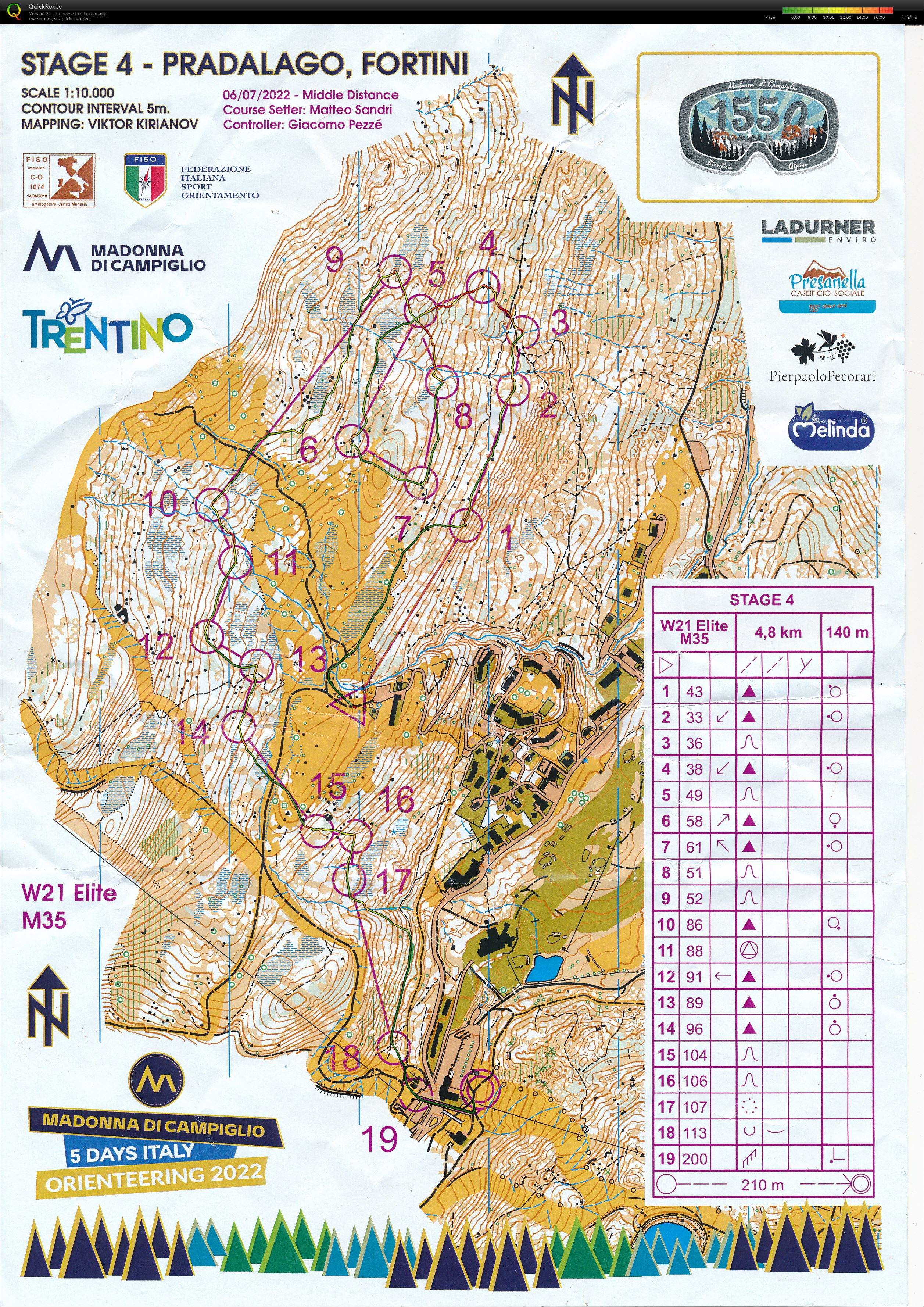Dolomity 5-ODays E4 middle (05-07-2022)