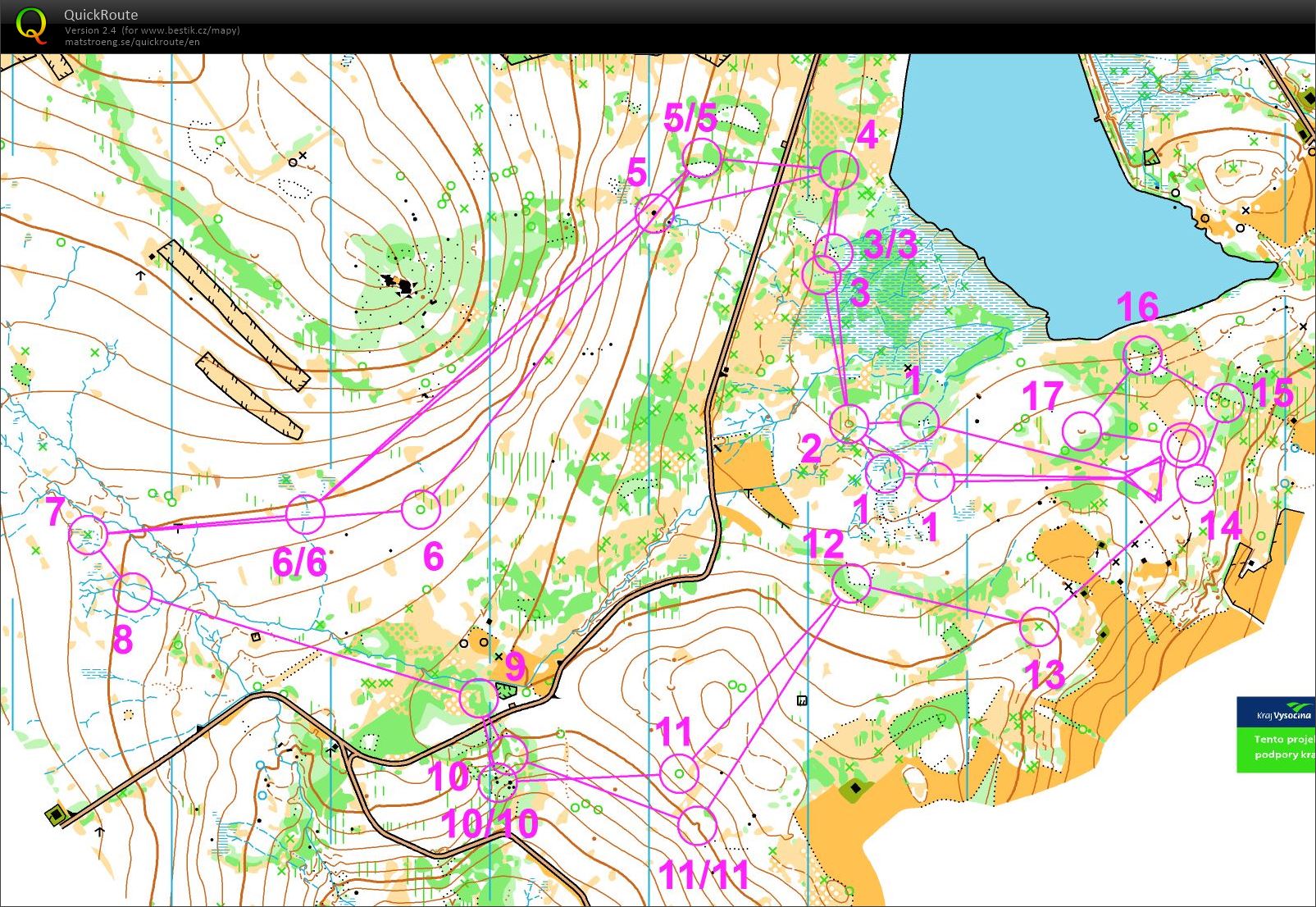 První úsek štafet (29/04/2017)