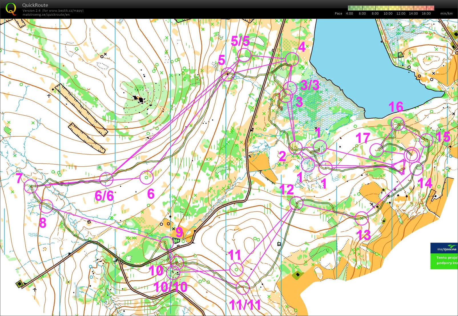První úsek štafet (29/04/2017)
