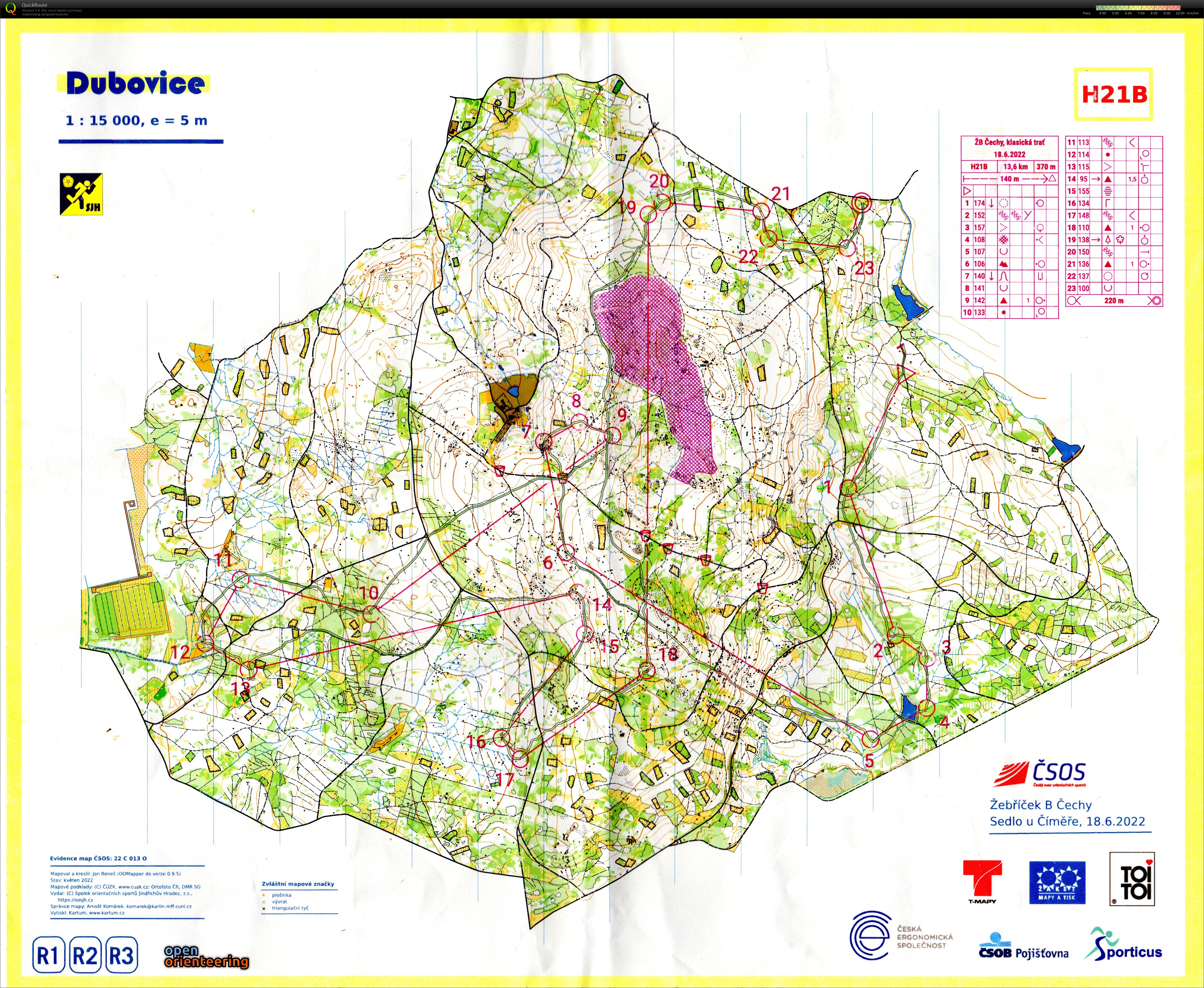 ŽB long Číměř H21B (18/06/2022)