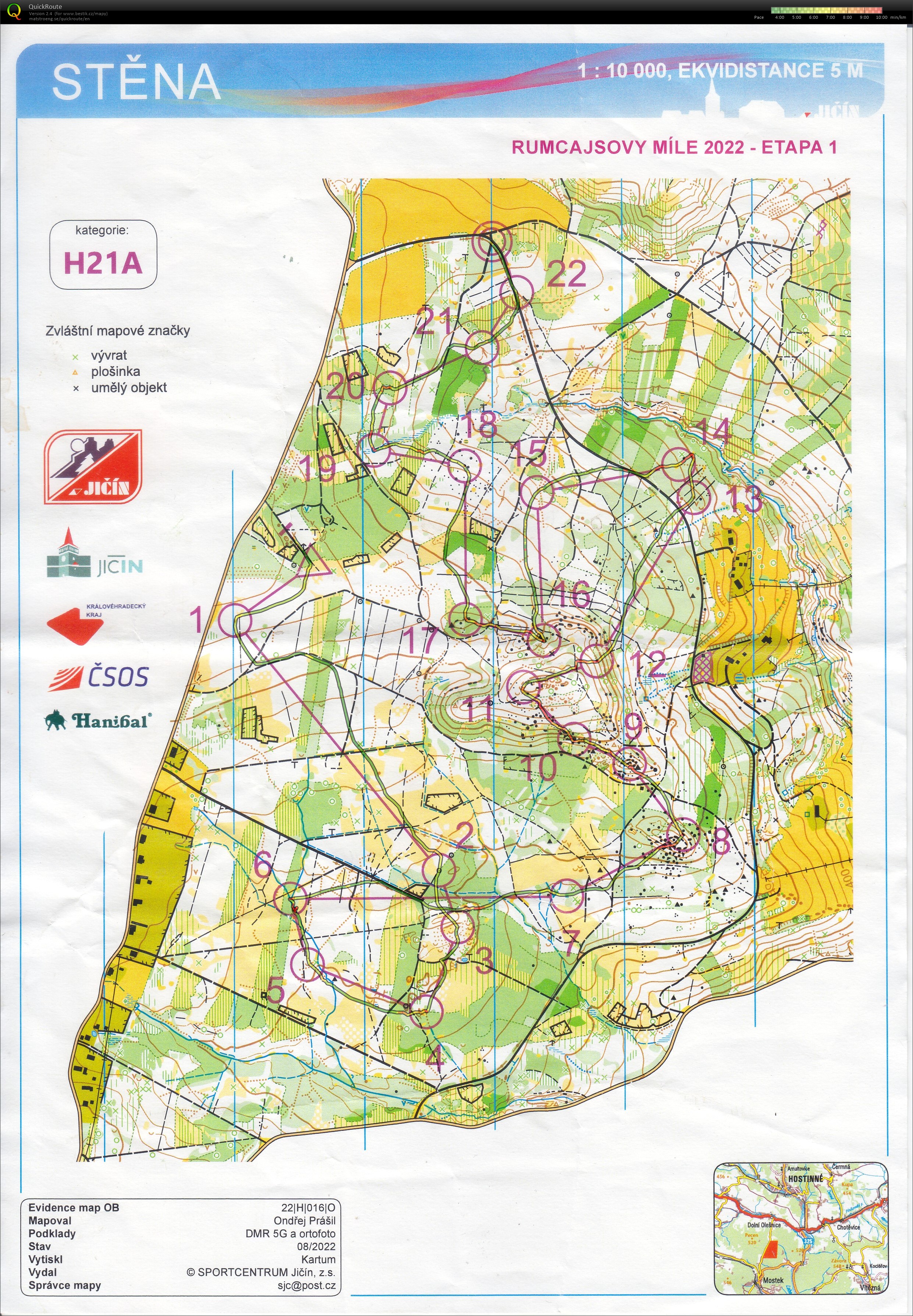 Rumcajsovy Míle E1 Mostek H21A (12/08/2022)