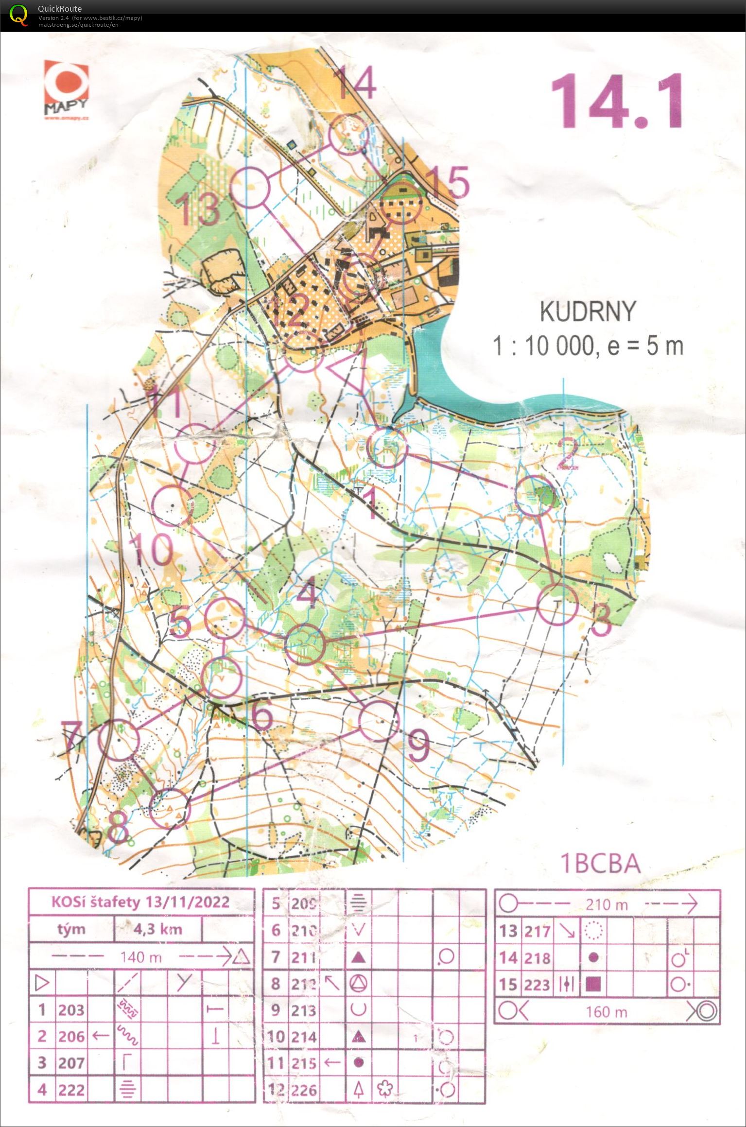 Oddílový přebor TBM Milovy štafetky 1 (13/11/2022)