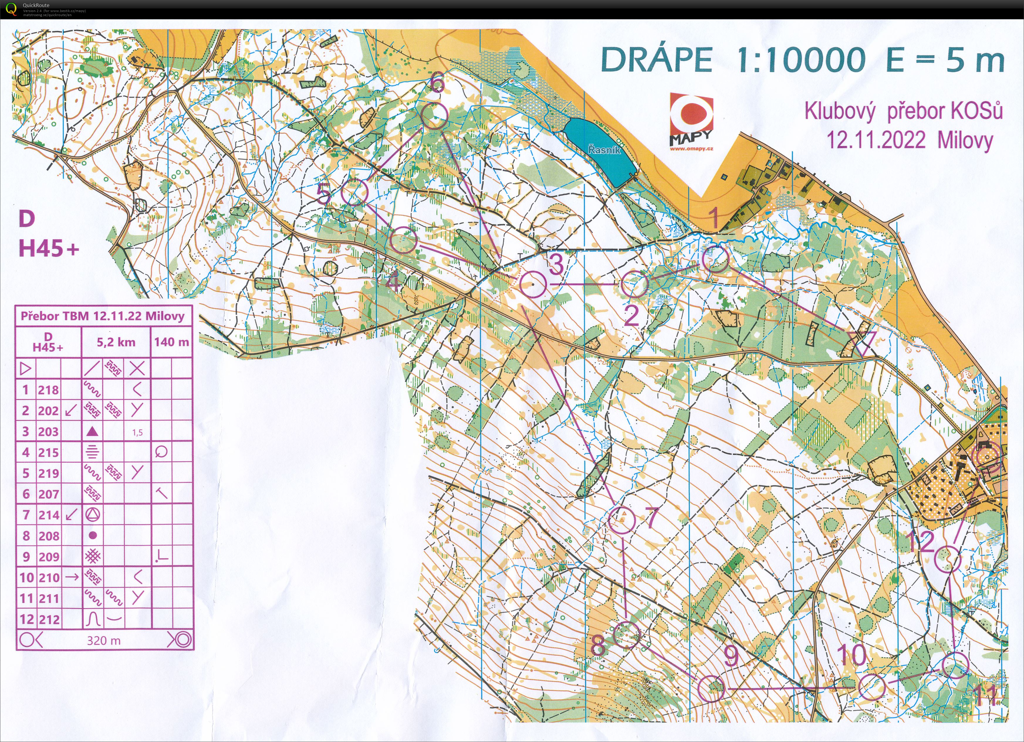 TBM přebor Milovy (12.11.2022)