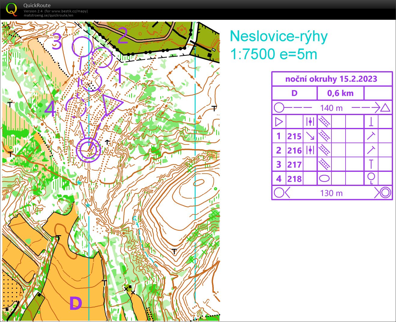 TBM Neslovice noční okruhy D (2023-02-15)
