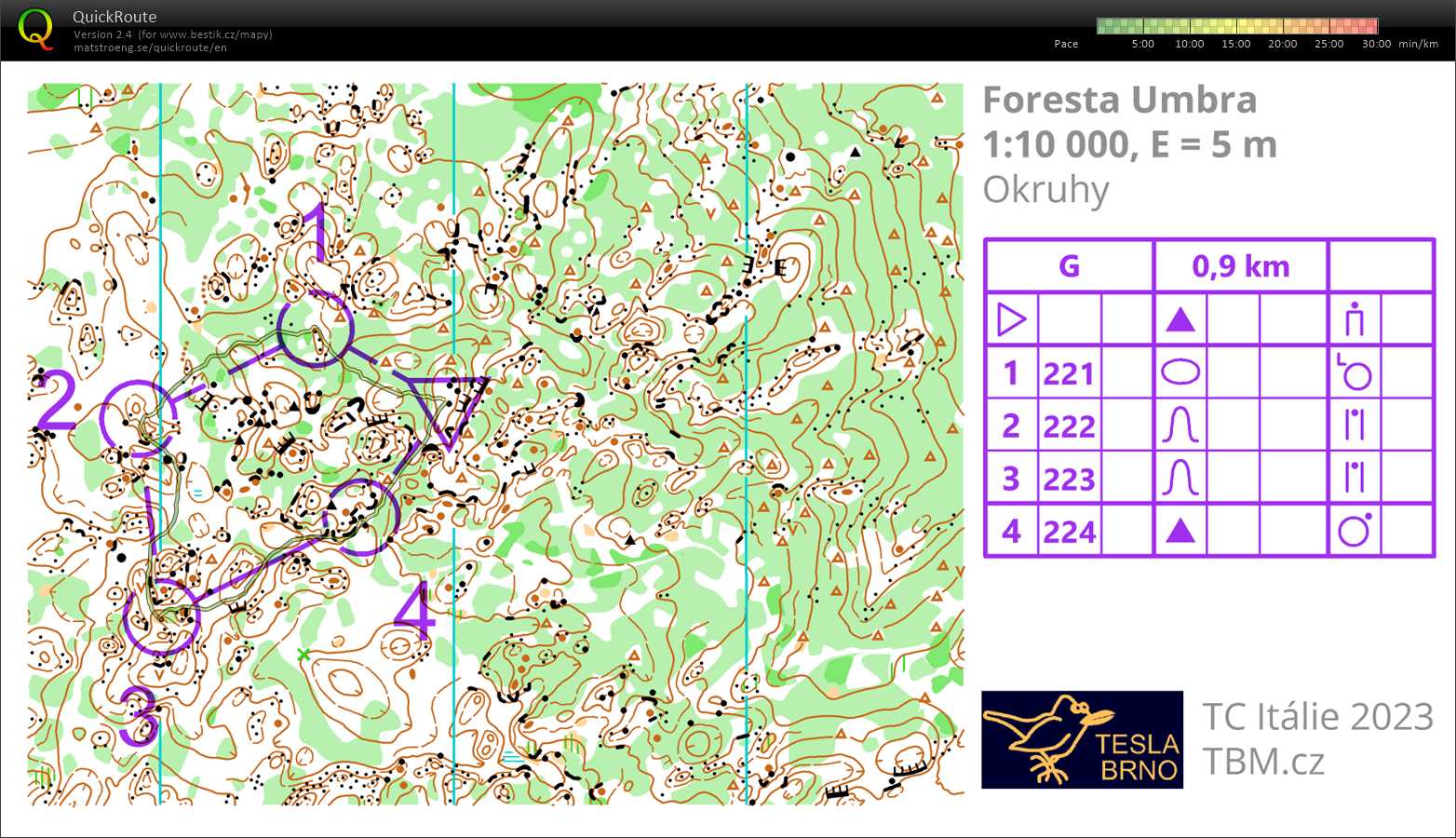 TC Itálie - Foresta Umbra (08.04.2023)